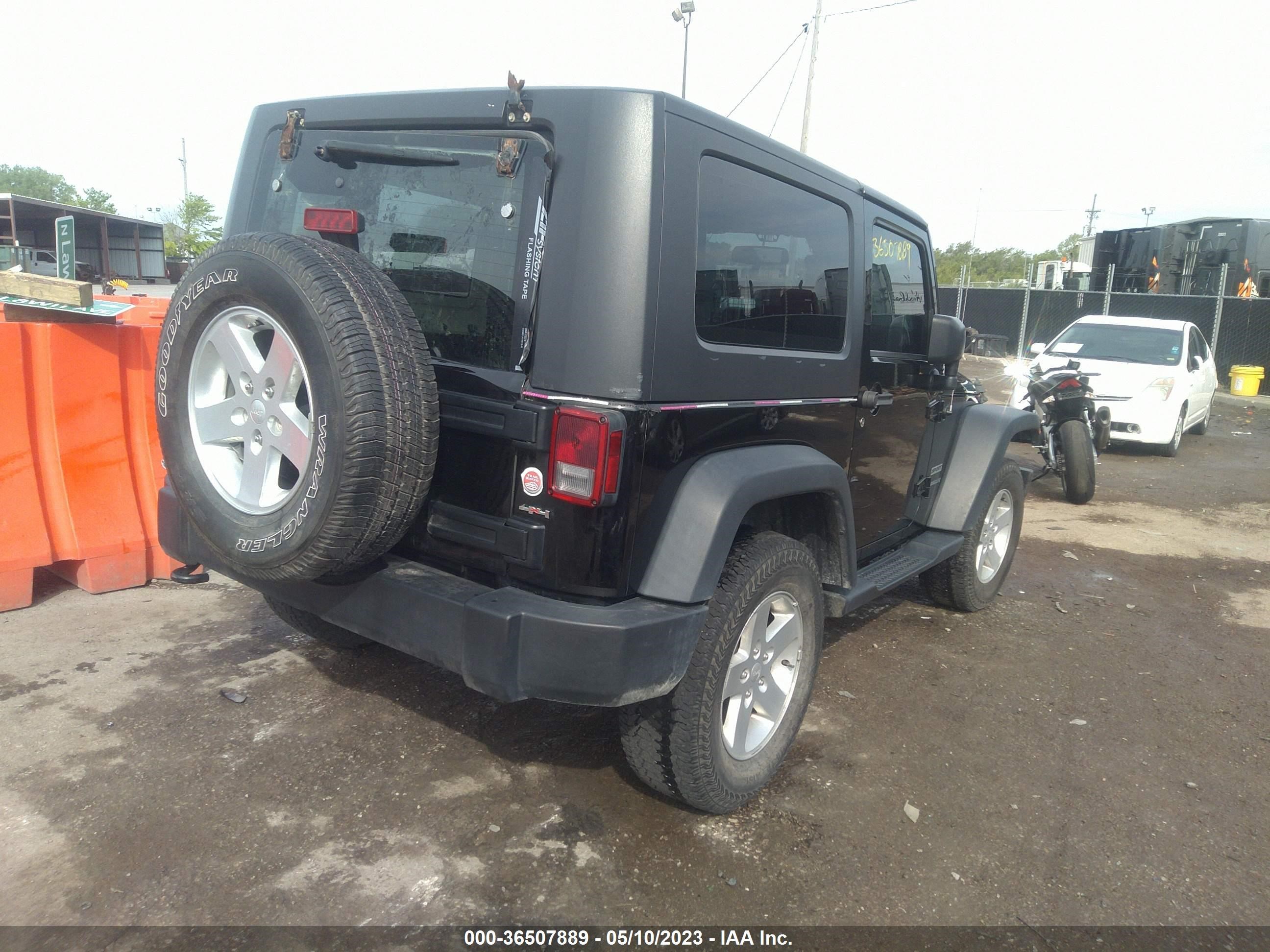 2015 Jeep Wrangler Sport vin: 1C4AJWAGXFL679945