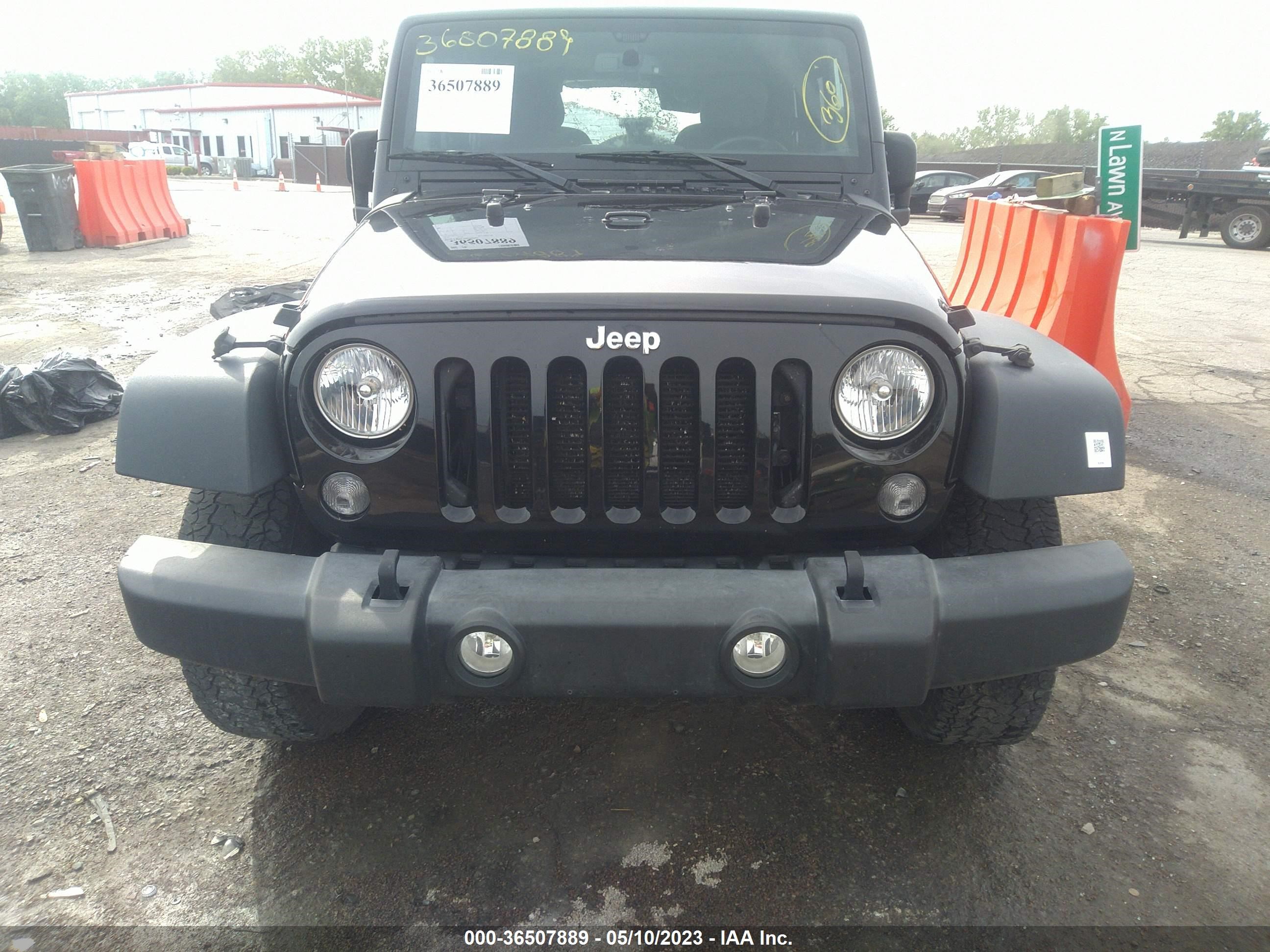 2015 Jeep Wrangler Sport vin: 1C4AJWAGXFL679945