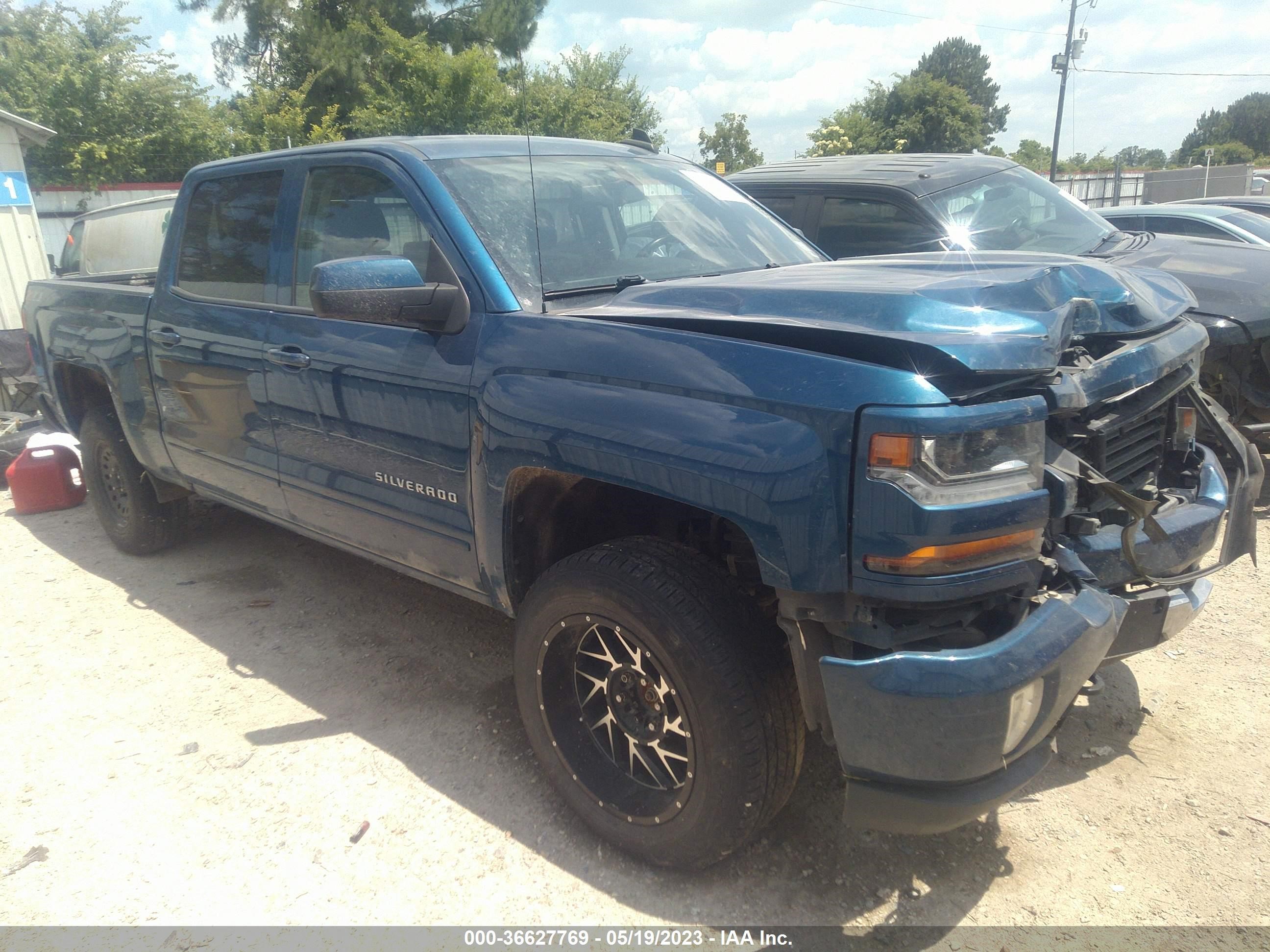 2018 Chevrolet Silverado 1500 2Lt vin: 3GCUKREC3JG347631