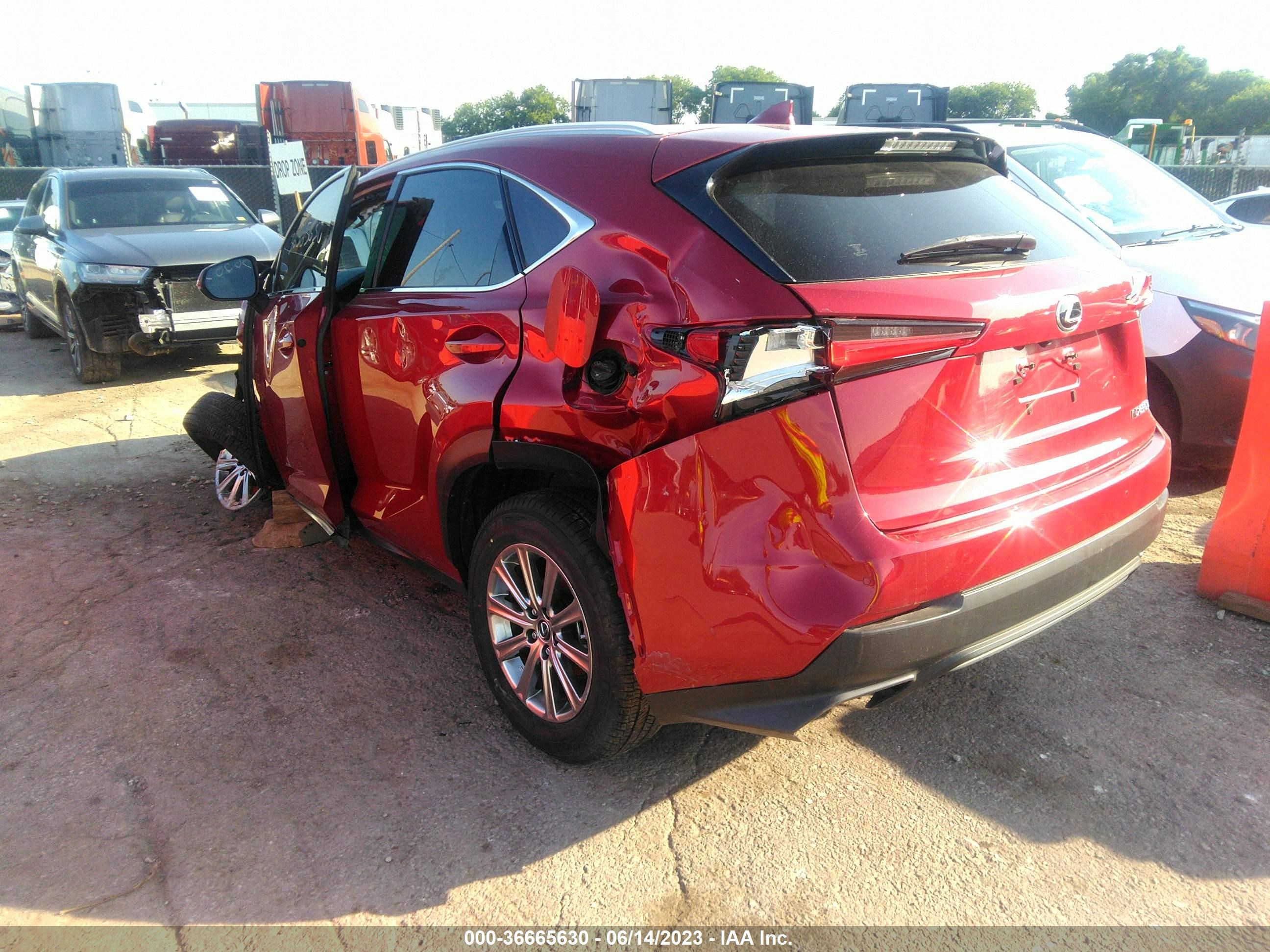 2020 Lexus Nx Nx 300 vin: JTJDARDZ6L5007762