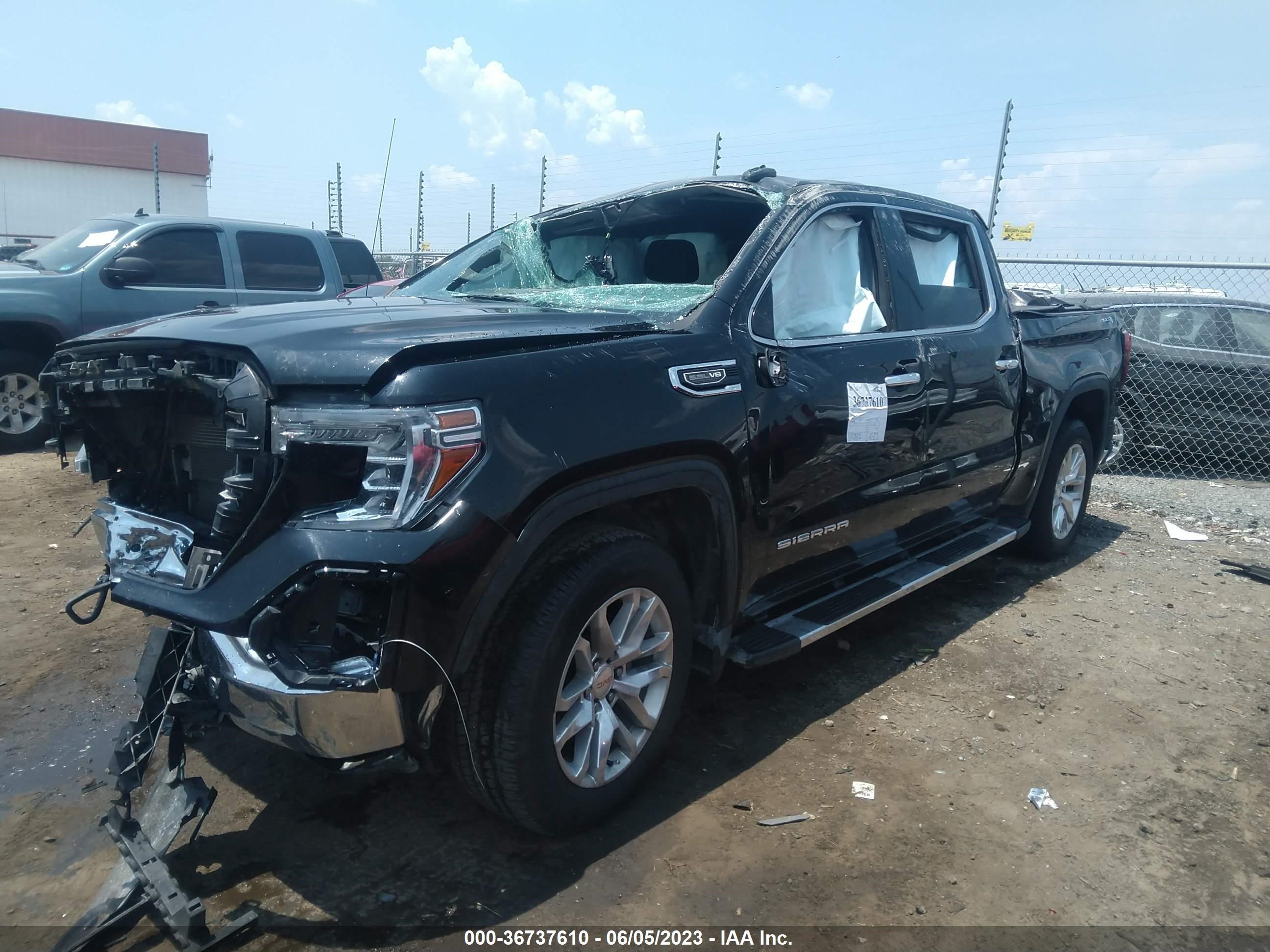 2020 GMC Sierra 1500 Slt vin: 3GTU9DEDXLG106255