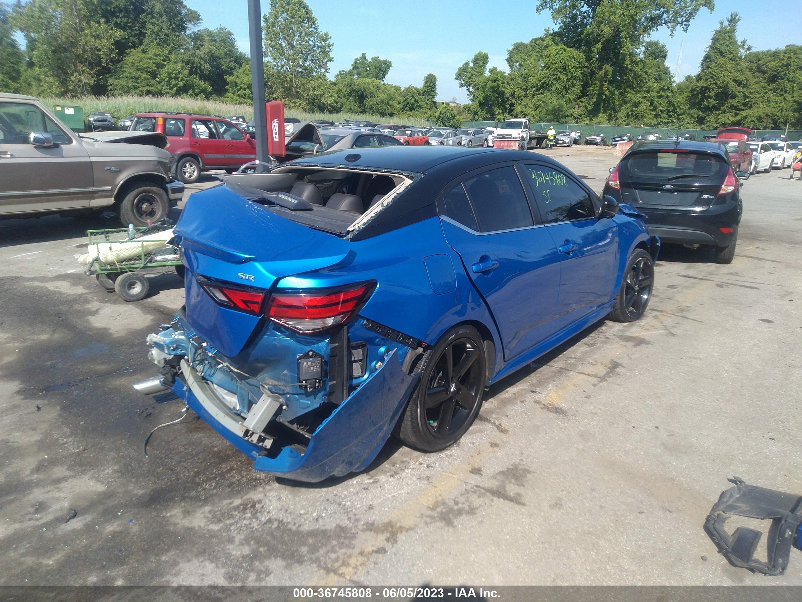 2021 Nissan Sentra Sr Xtronic Cvt vin: 3N1AB8DV4MY227449