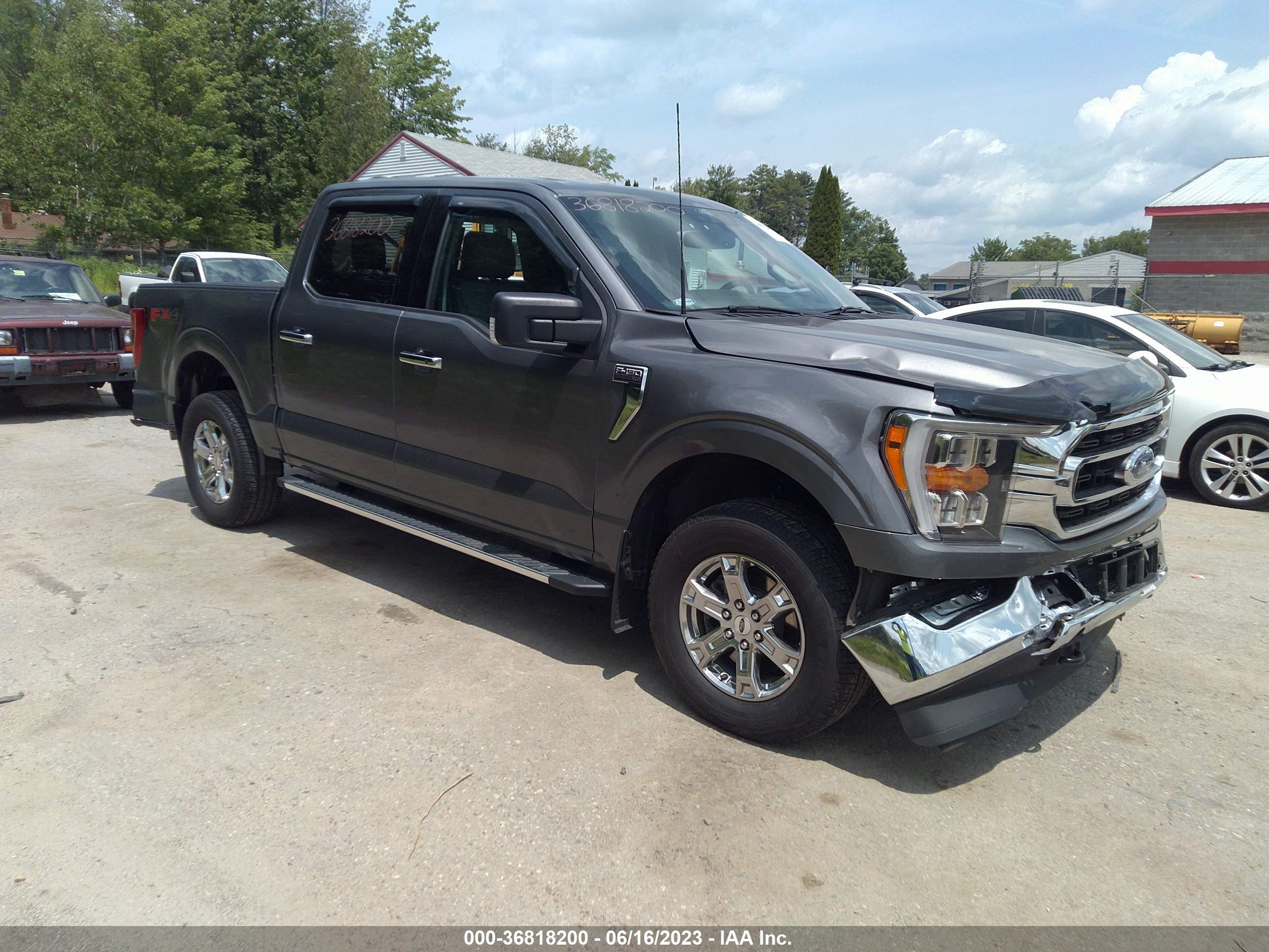 2022 Ford F-150 Xlt vin: 1FTEW1EP6NKD30737