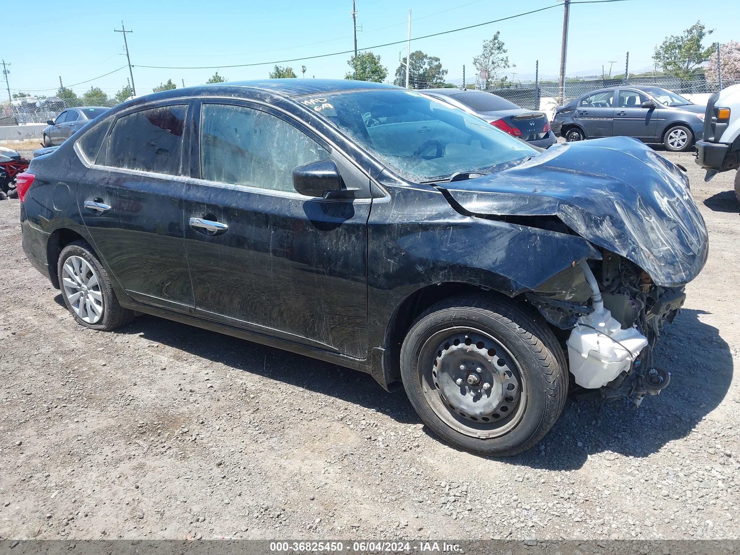 2017 Nissan Sentra Sv vin: 3N1AB7AP5HY294907