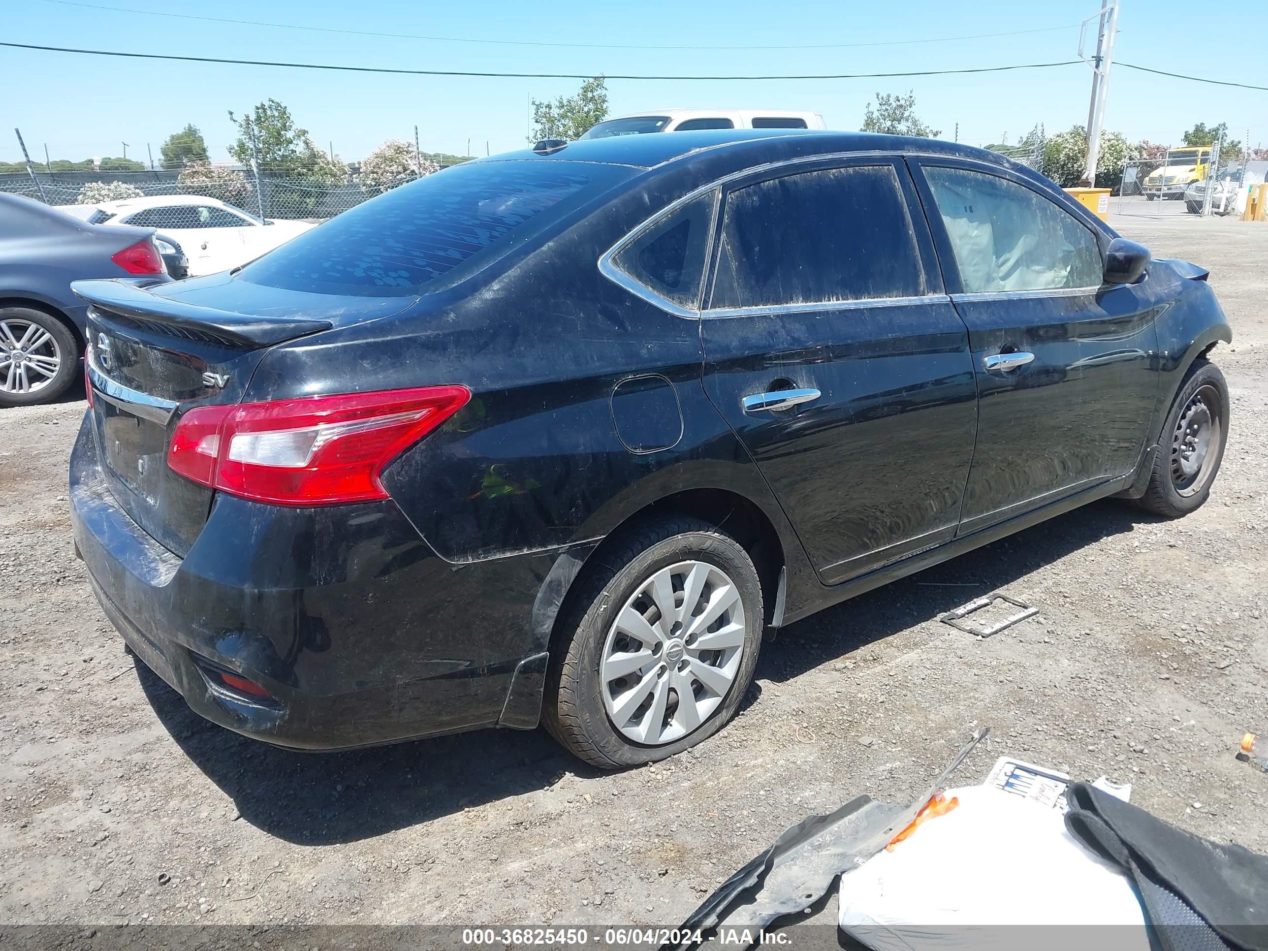 2017 Nissan Sentra Sv vin: 3N1AB7AP5HY294907