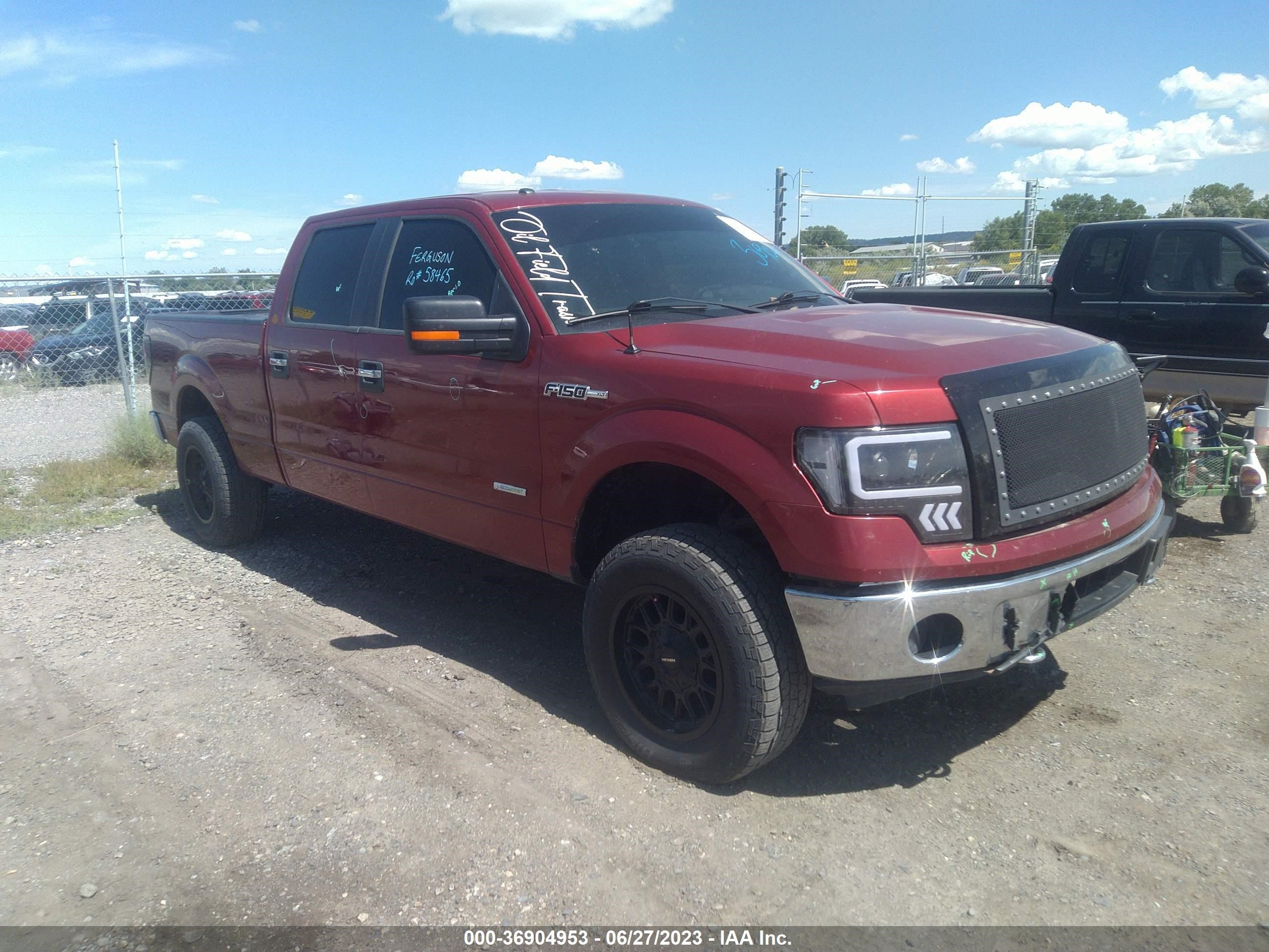 2014 Ford F-150 Xlt vin: 1FTFW1ET5EFB64771