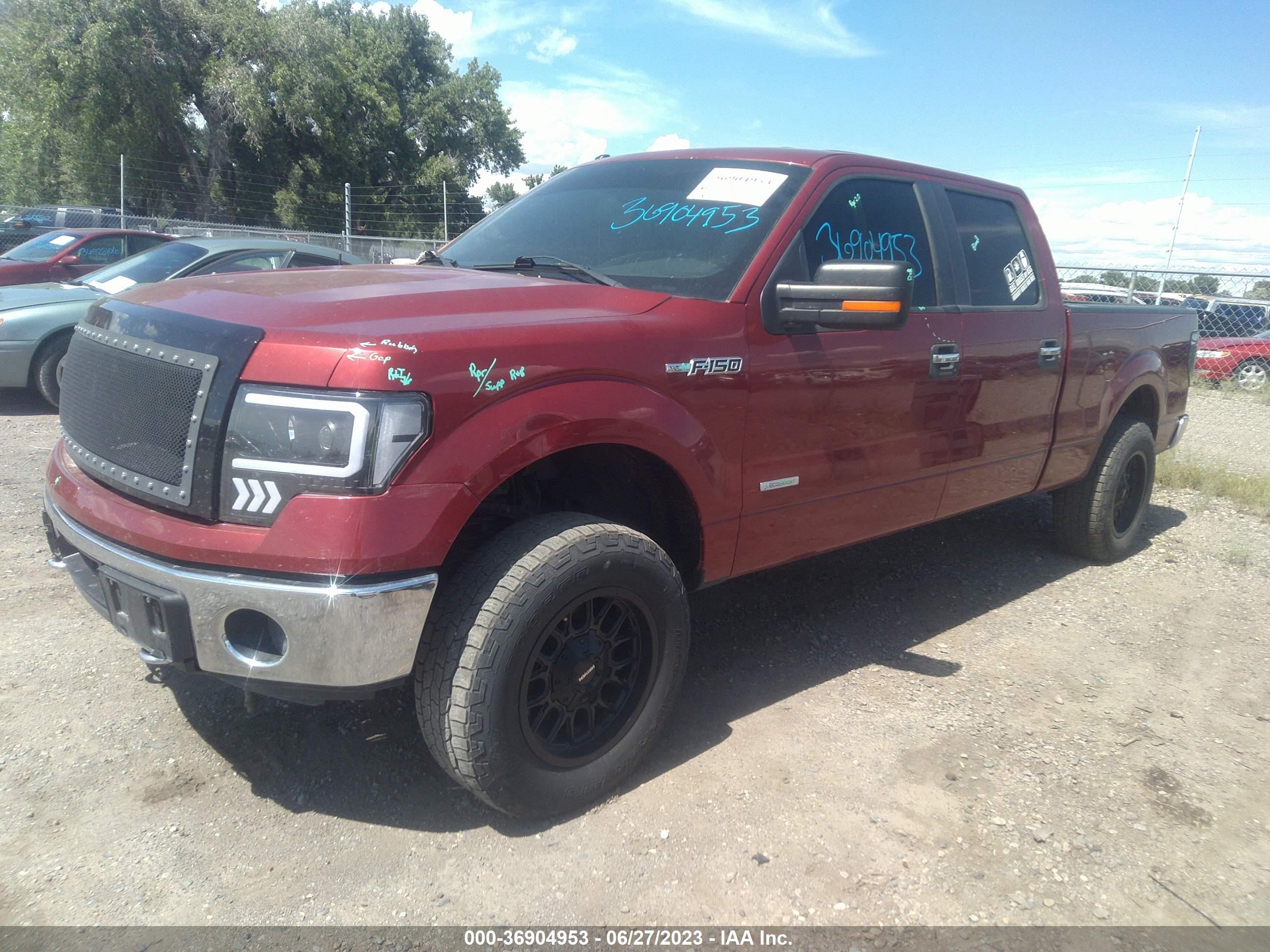 2014 Ford F-150 Xlt vin: 1FTFW1ET5EFB64771