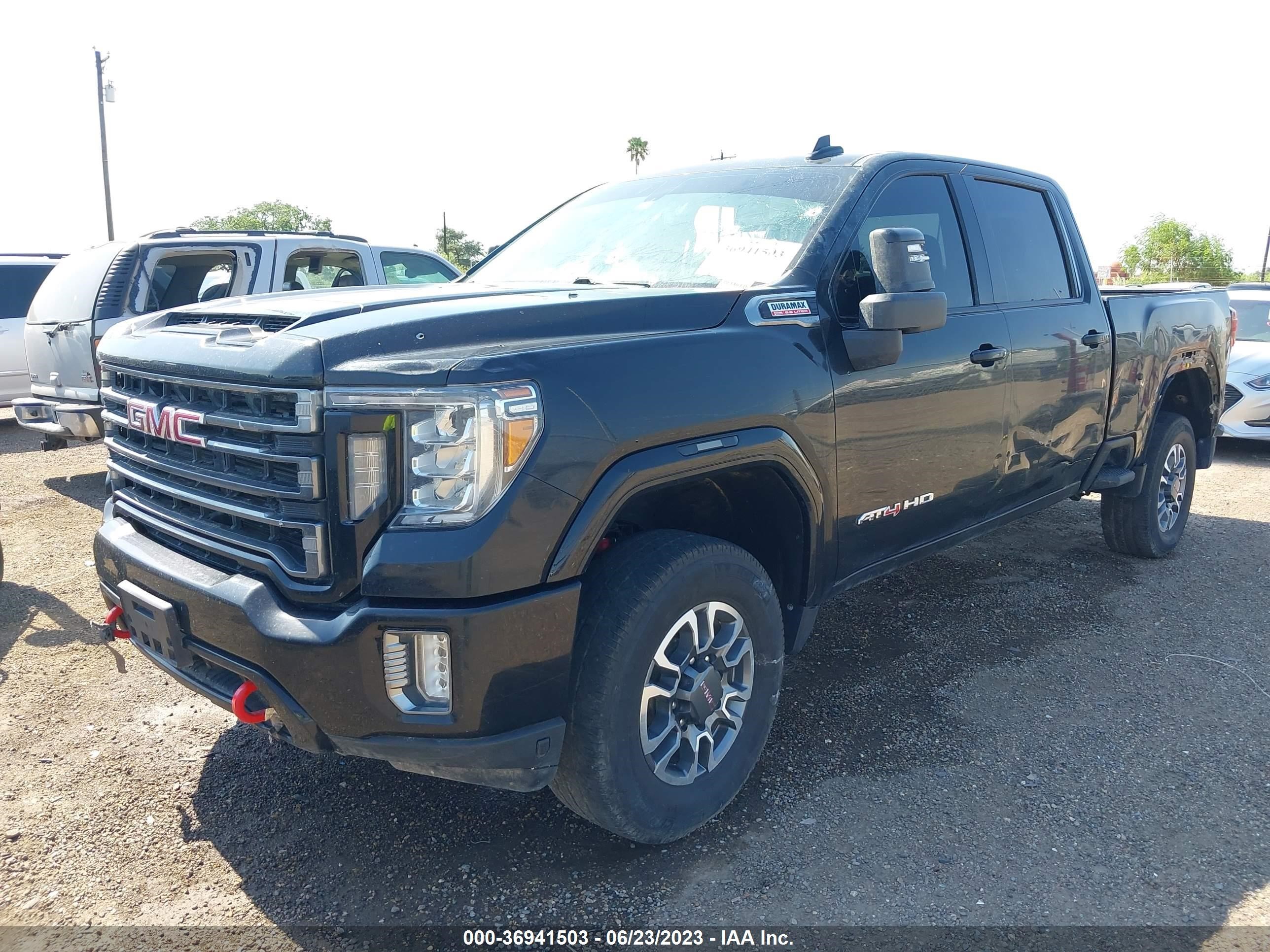 2021 GMC Sierra 2500Hd 4Wd Standard Bed At4 vin: 1GT19PEY9MF299895