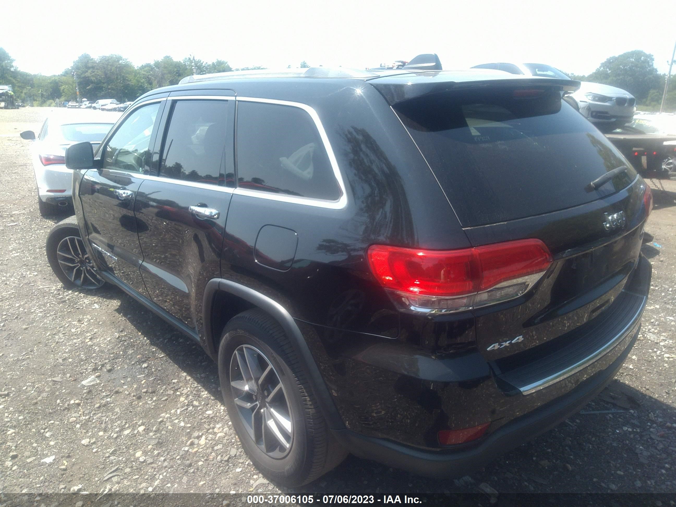 2019 Jeep Grand Cherokee Limited 4X4 vin: 1C4RJFBG7KC822961