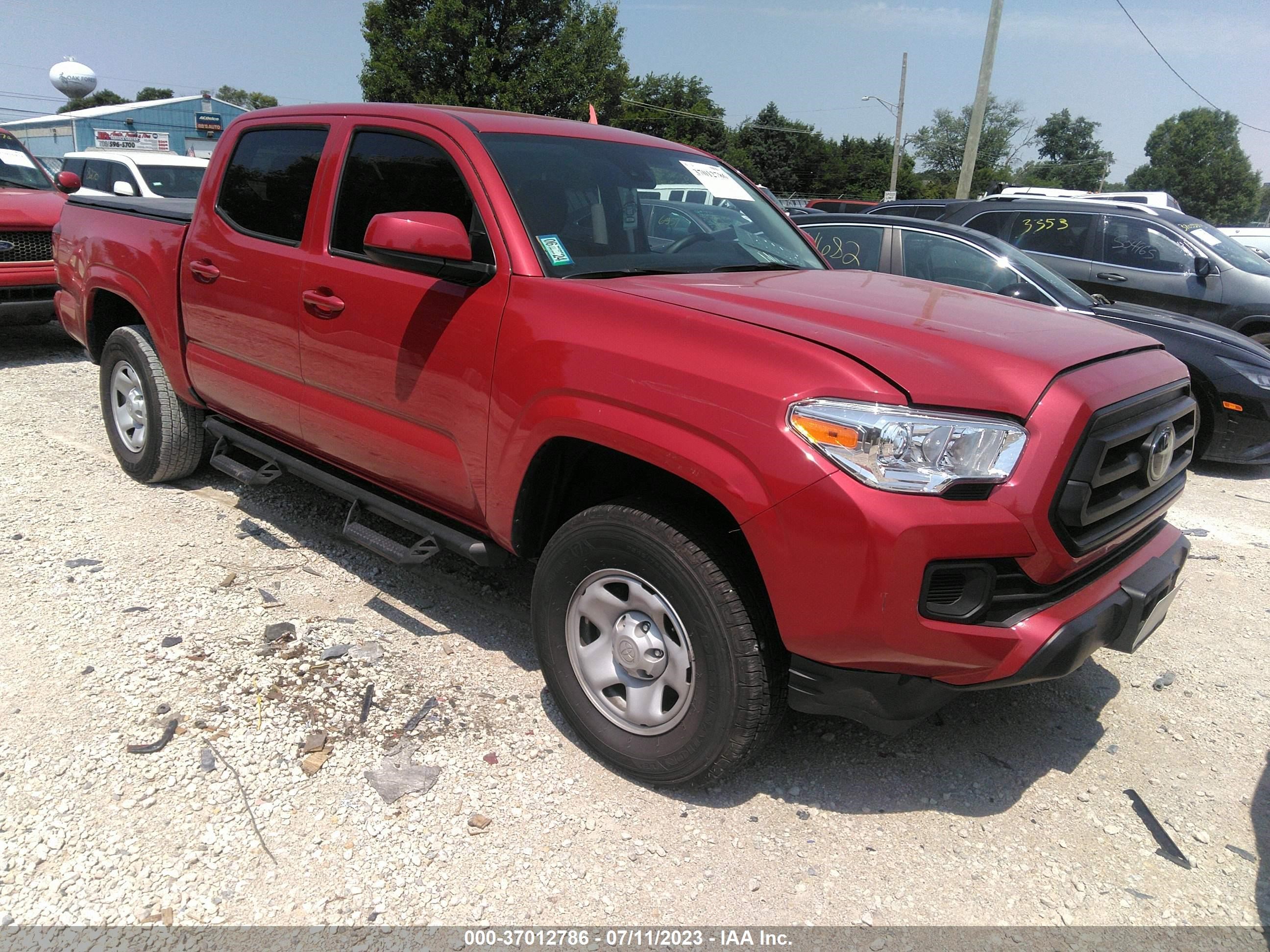 2023 Toyota Tacoma 4Wd Sr/Sr5/Trd Sport vin: 3TMCZ5AN1PM549692