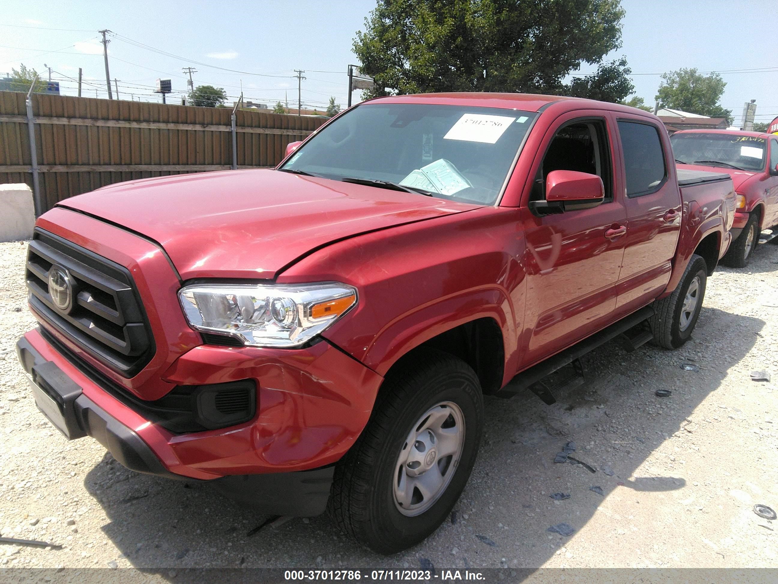 2023 Toyota Tacoma 4Wd Sr/Sr5/Trd Sport vin: 3TMCZ5AN1PM549692