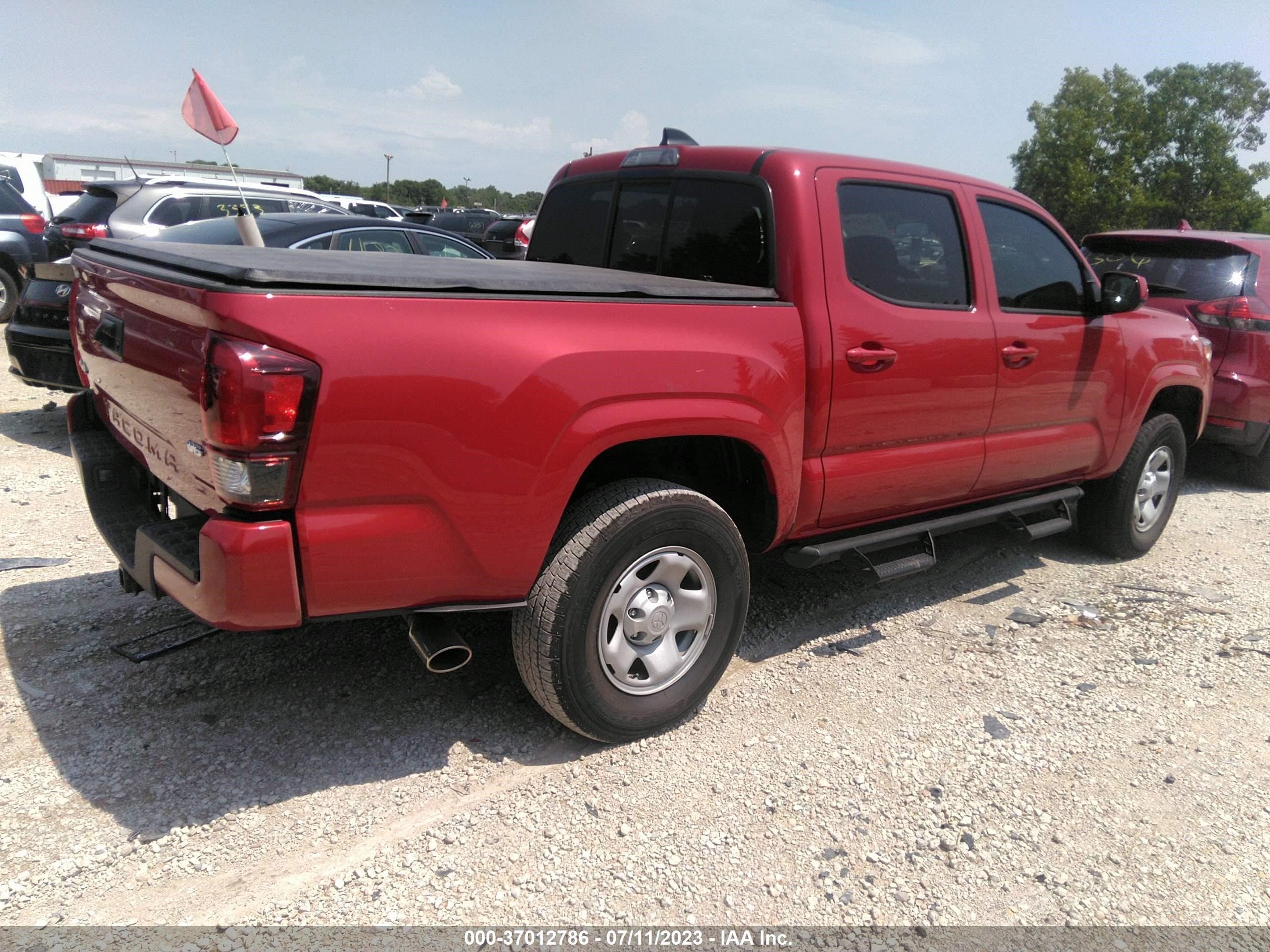 2023 Toyota Tacoma 4Wd Sr/Sr5/Trd Sport vin: 3TMCZ5AN1PM549692