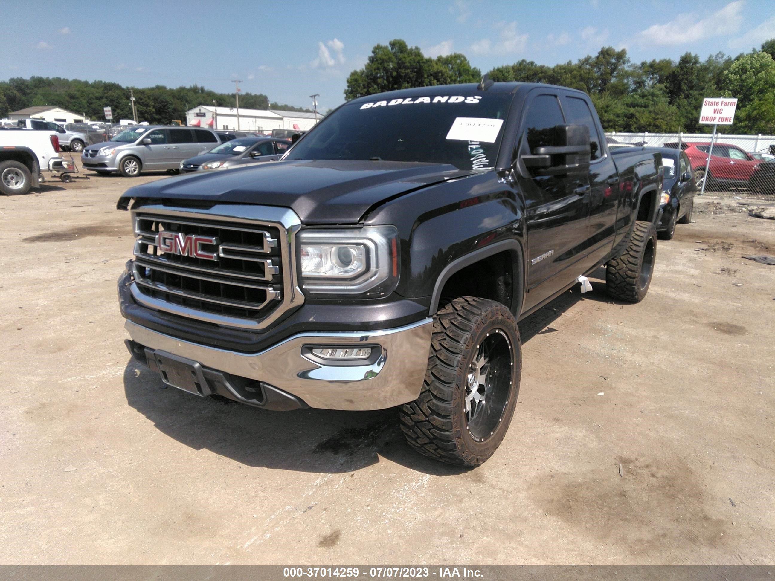 2016 GMC Sierra 1500 Sle vin: 1GTV2MEC8GZ294750