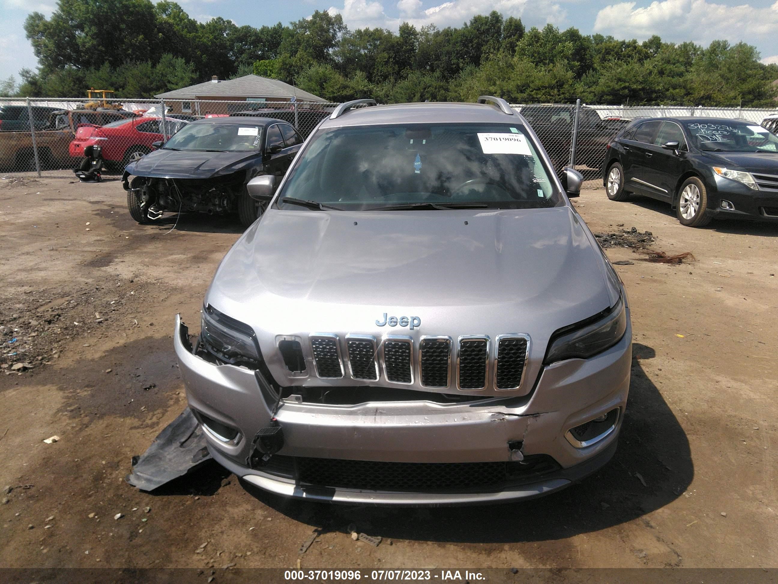 2020 Jeep Cherokee Limited Fwd vin: 1C4PJLDB7LD654385