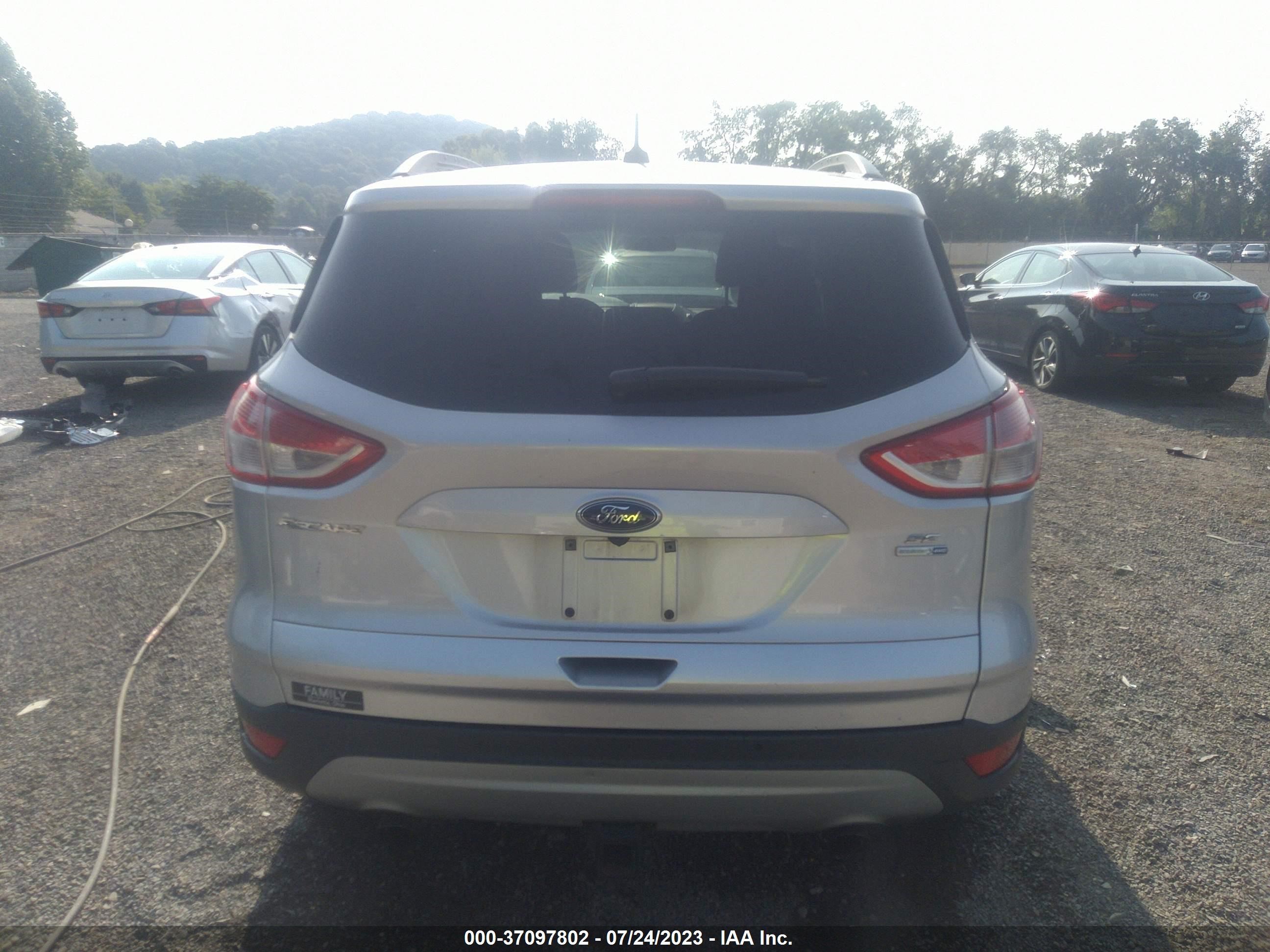 2016 Ford Escape Se vin: 1FMCU9G91GUB95521