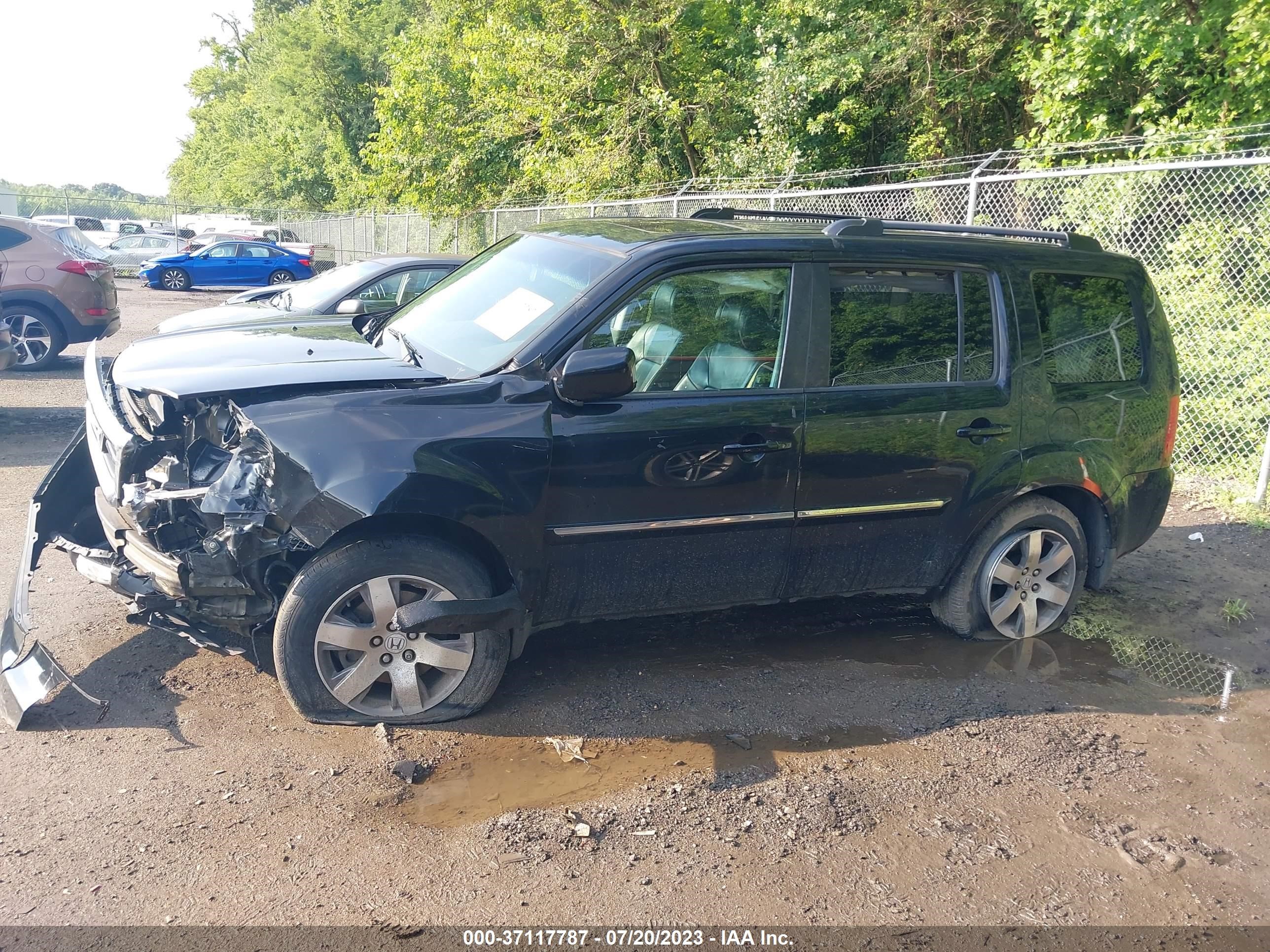 2013 Honda Pilot Touring vin: 5FNYF4H9XDB042078