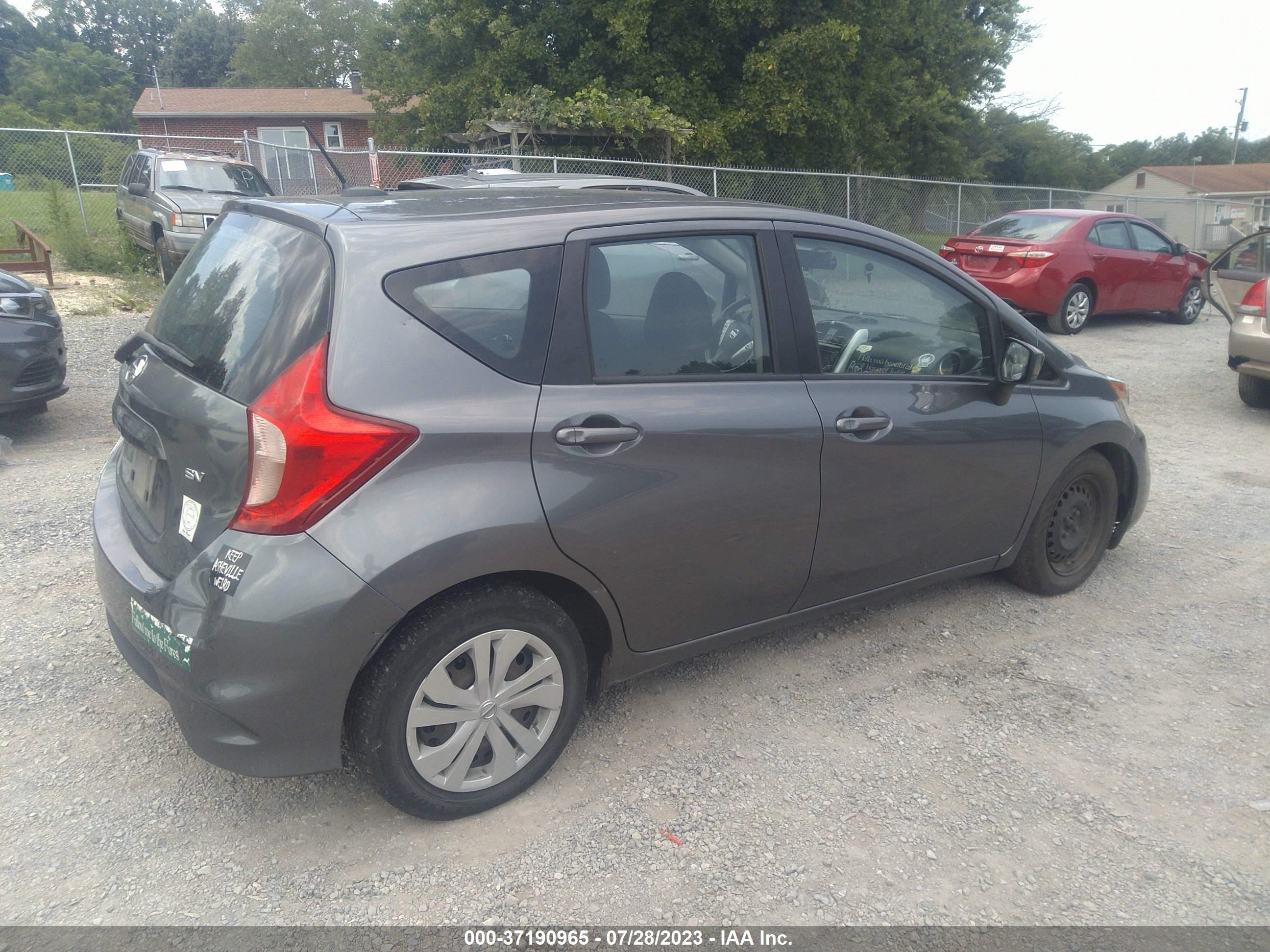 2017 Nissan Versa Note Sv vin: 3N1CE2CP5HL374544