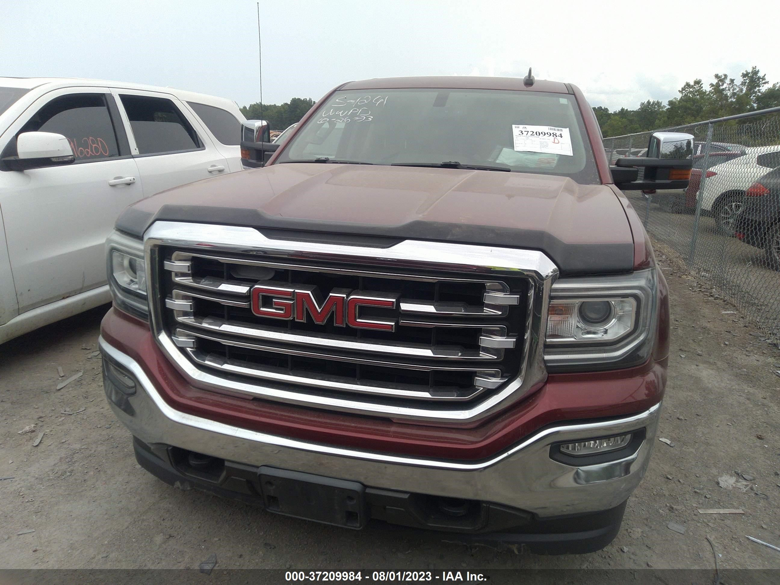 2017 GMC Sierra 1500 Slt vin: 3GTU2NECXHG231765