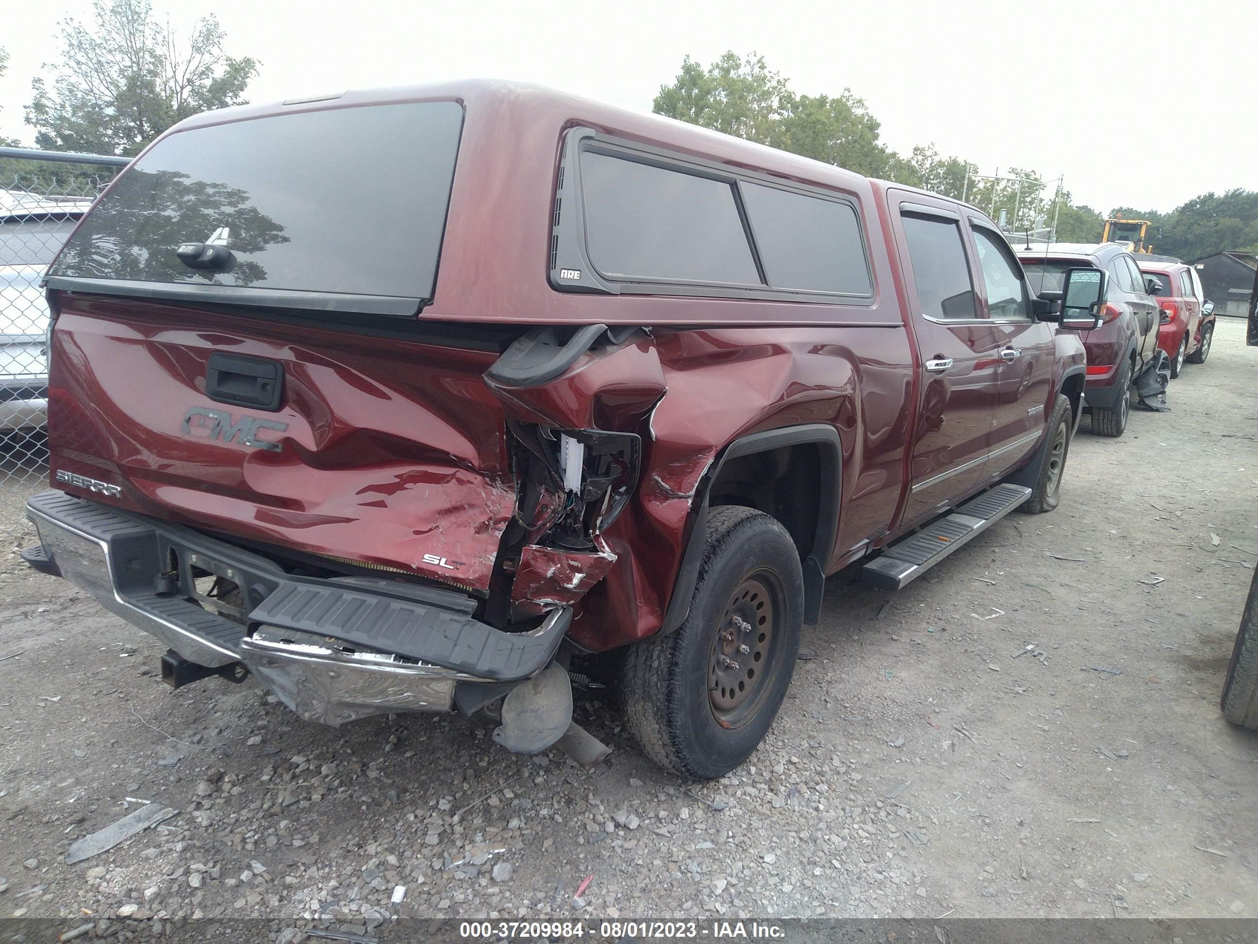 2017 GMC Sierra 1500 Slt vin: 3GTU2NECXHG231765