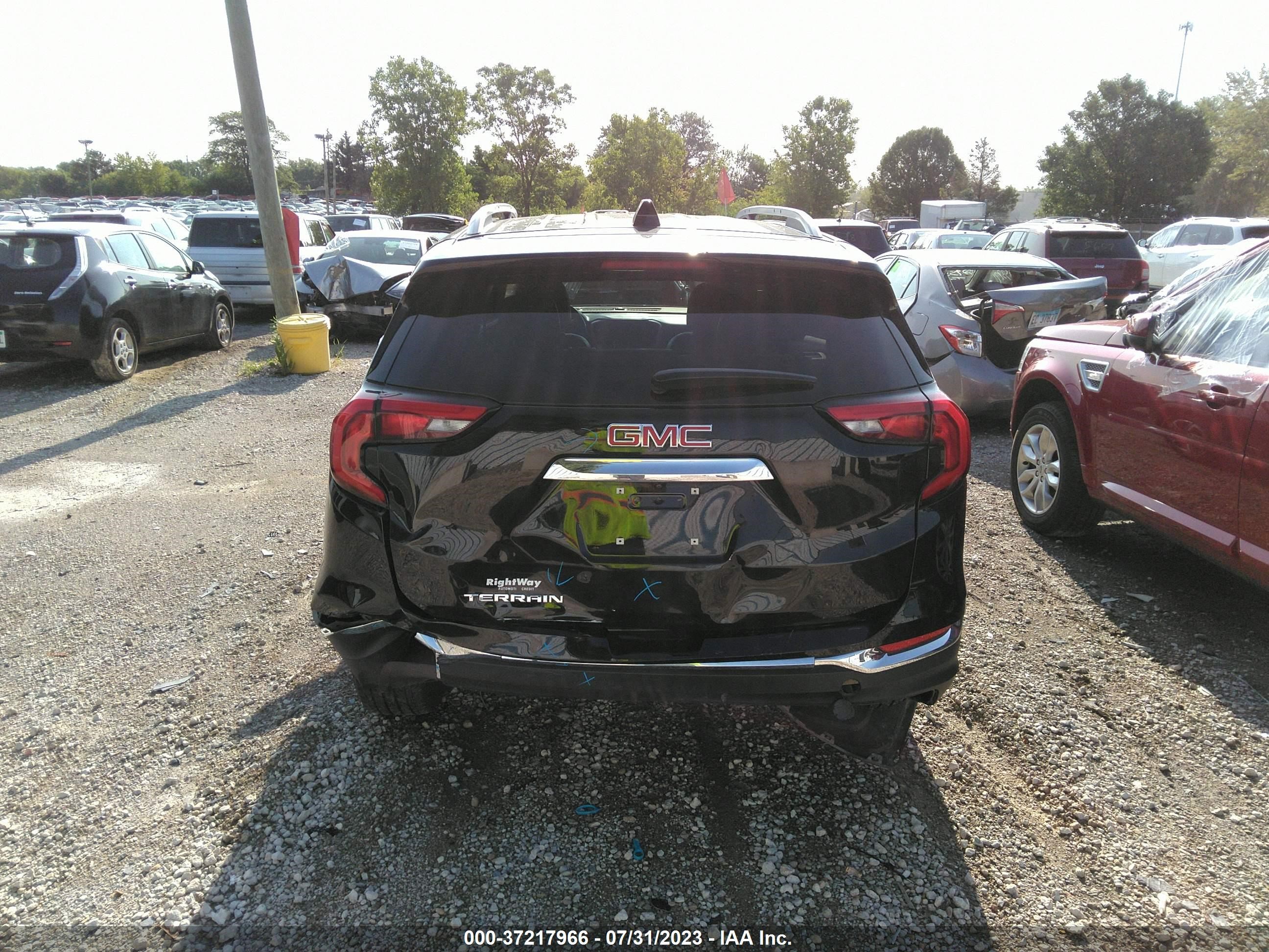 2020 GMC Terrain Fwd Slt vin: 3GKALPEV5LL266392