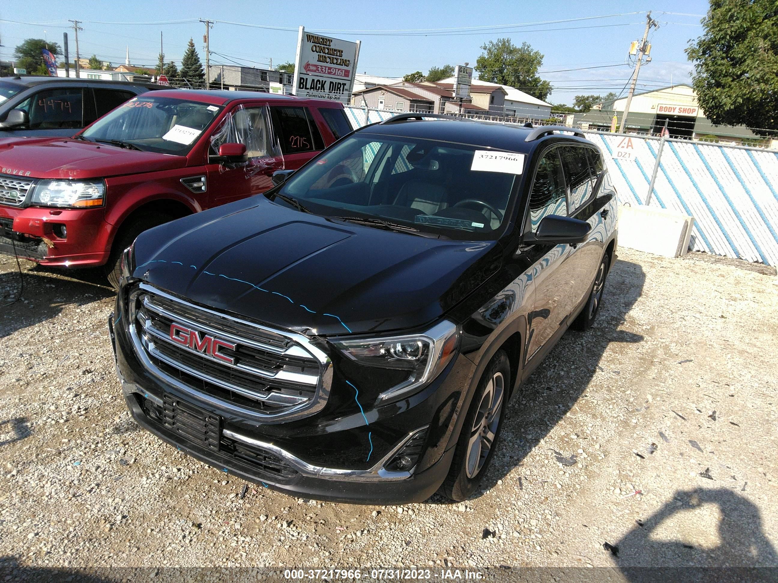 2020 GMC Terrain Fwd Slt vin: 3GKALPEV5LL266392