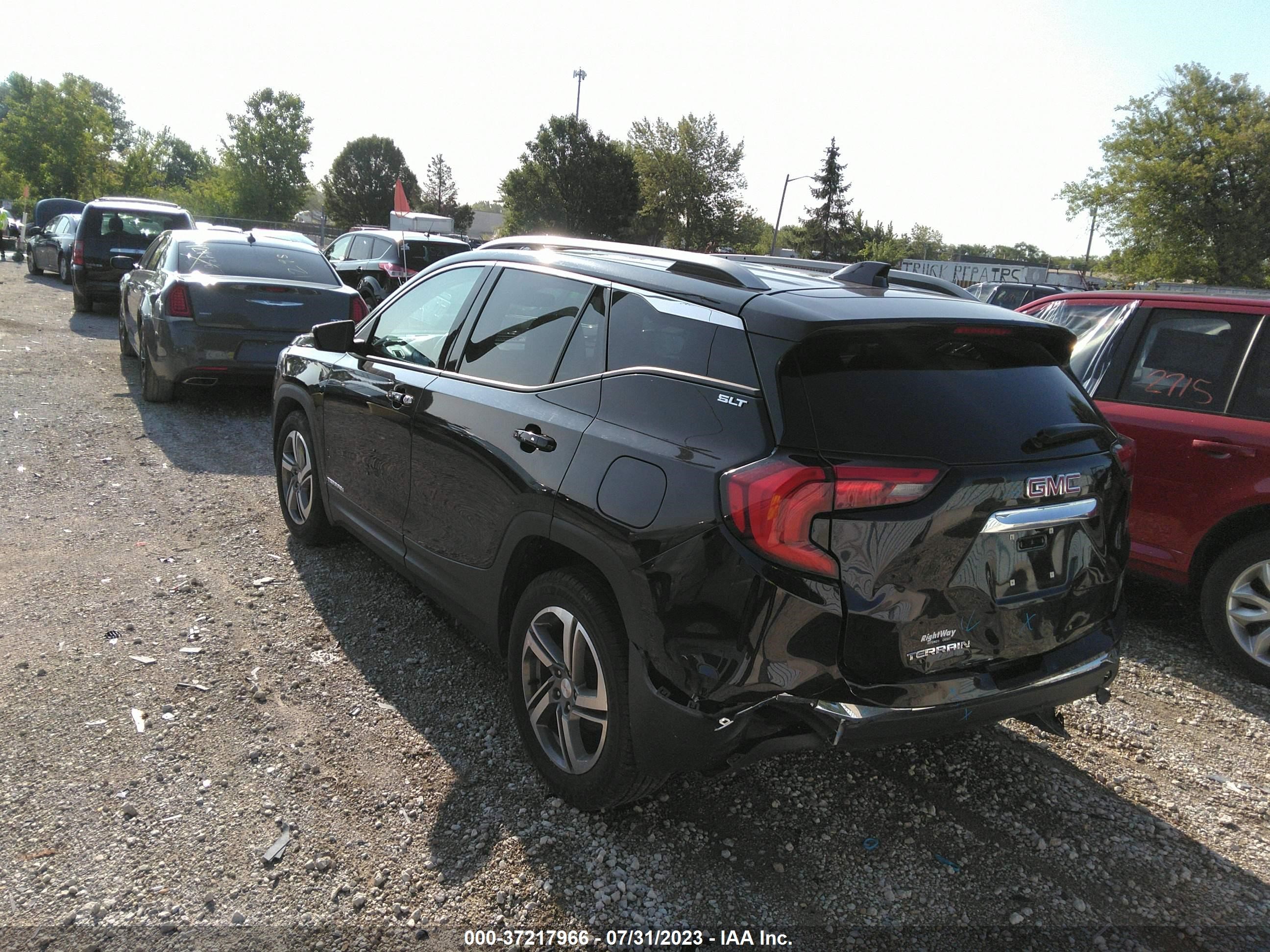 2020 GMC Terrain Fwd Slt vin: 3GKALPEV5LL266392