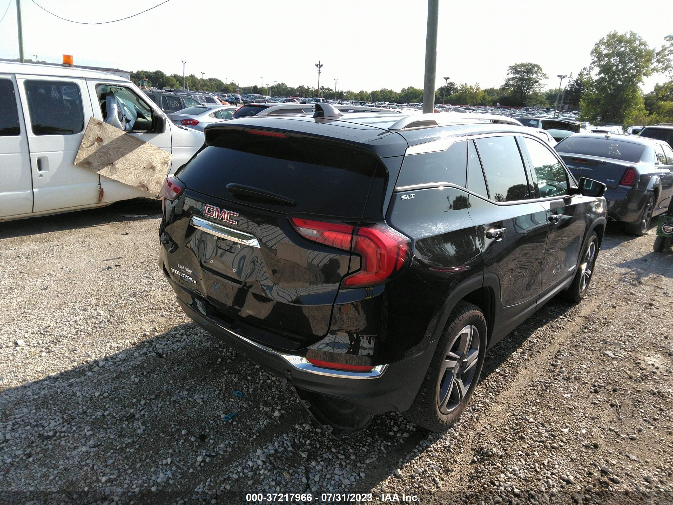 2020 GMC Terrain Fwd Slt vin: 3GKALPEV5LL266392