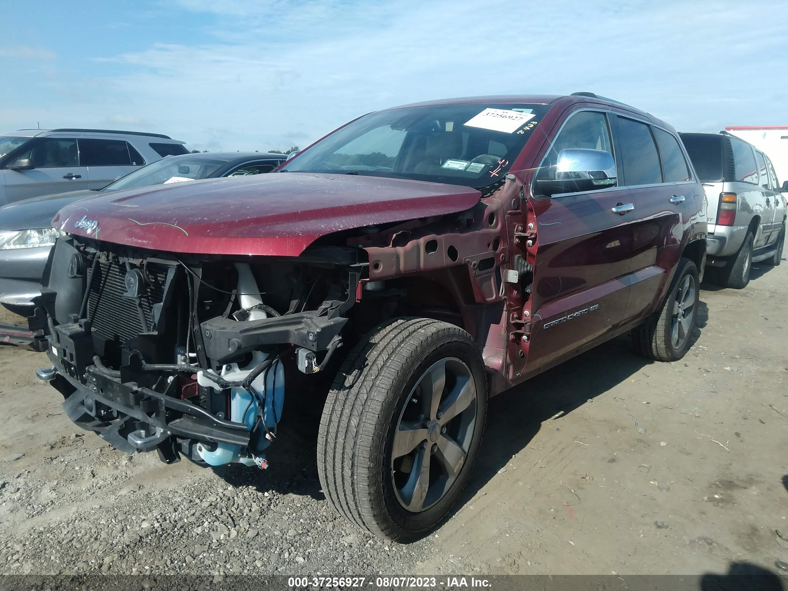 2015 Jeep Grand Cherokee Overland vin: 1C4RJFCG6FC863604