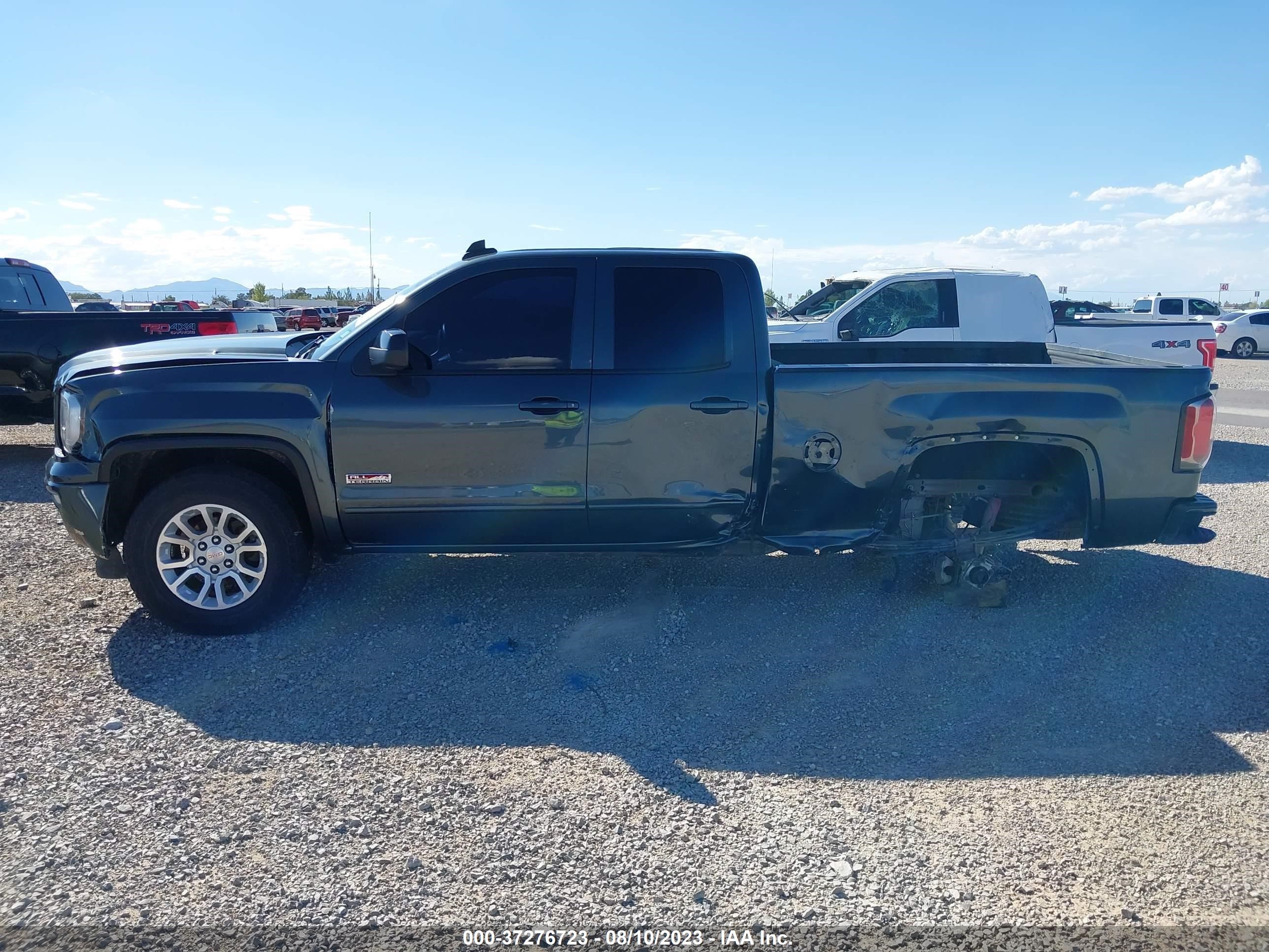 2017 GMC Sierra 1500 Slt vin: 1GTV2NEC7HZ267899