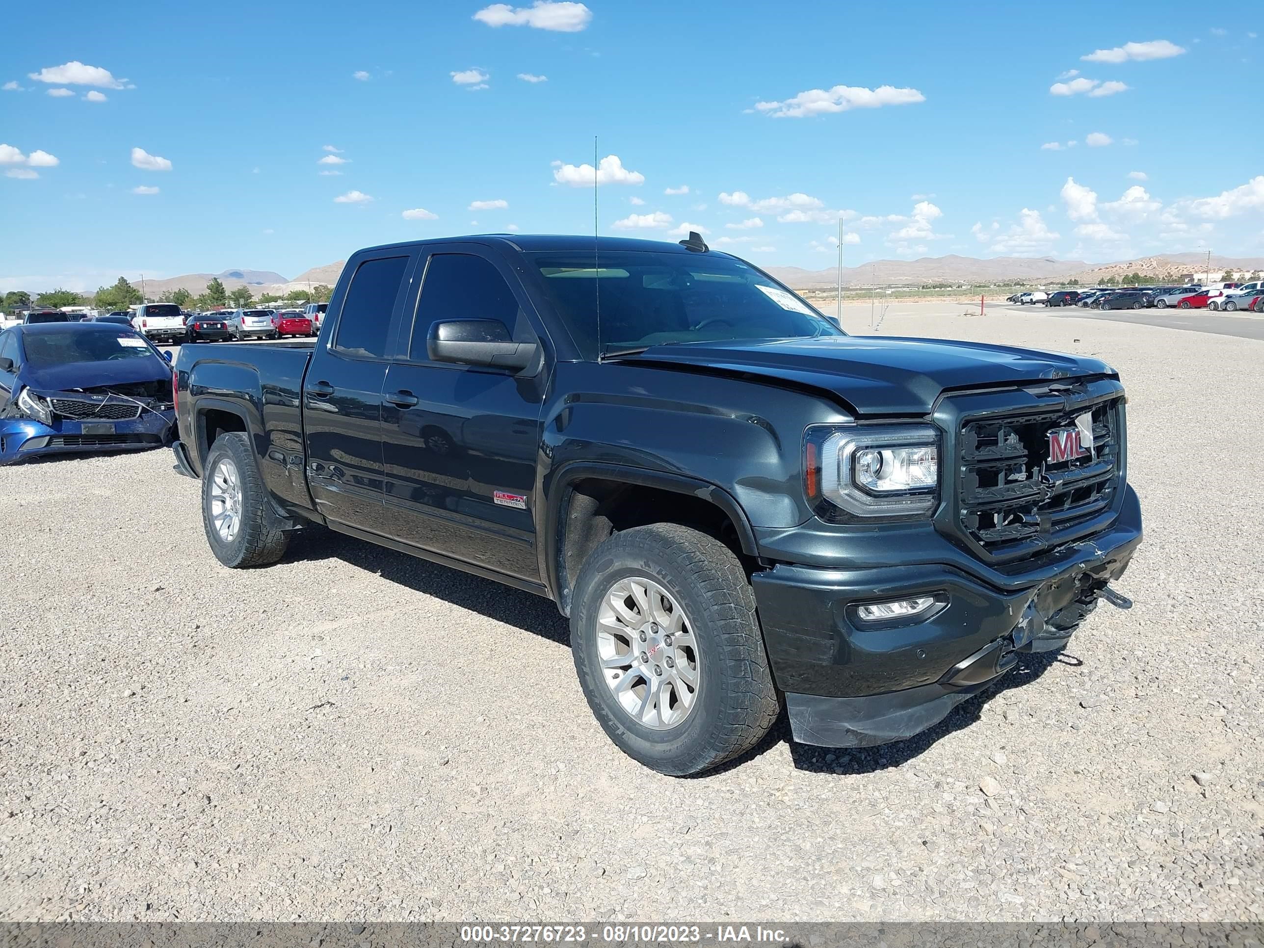 2017 GMC Sierra 1500 Slt vin: 1GTV2NEC7HZ267899