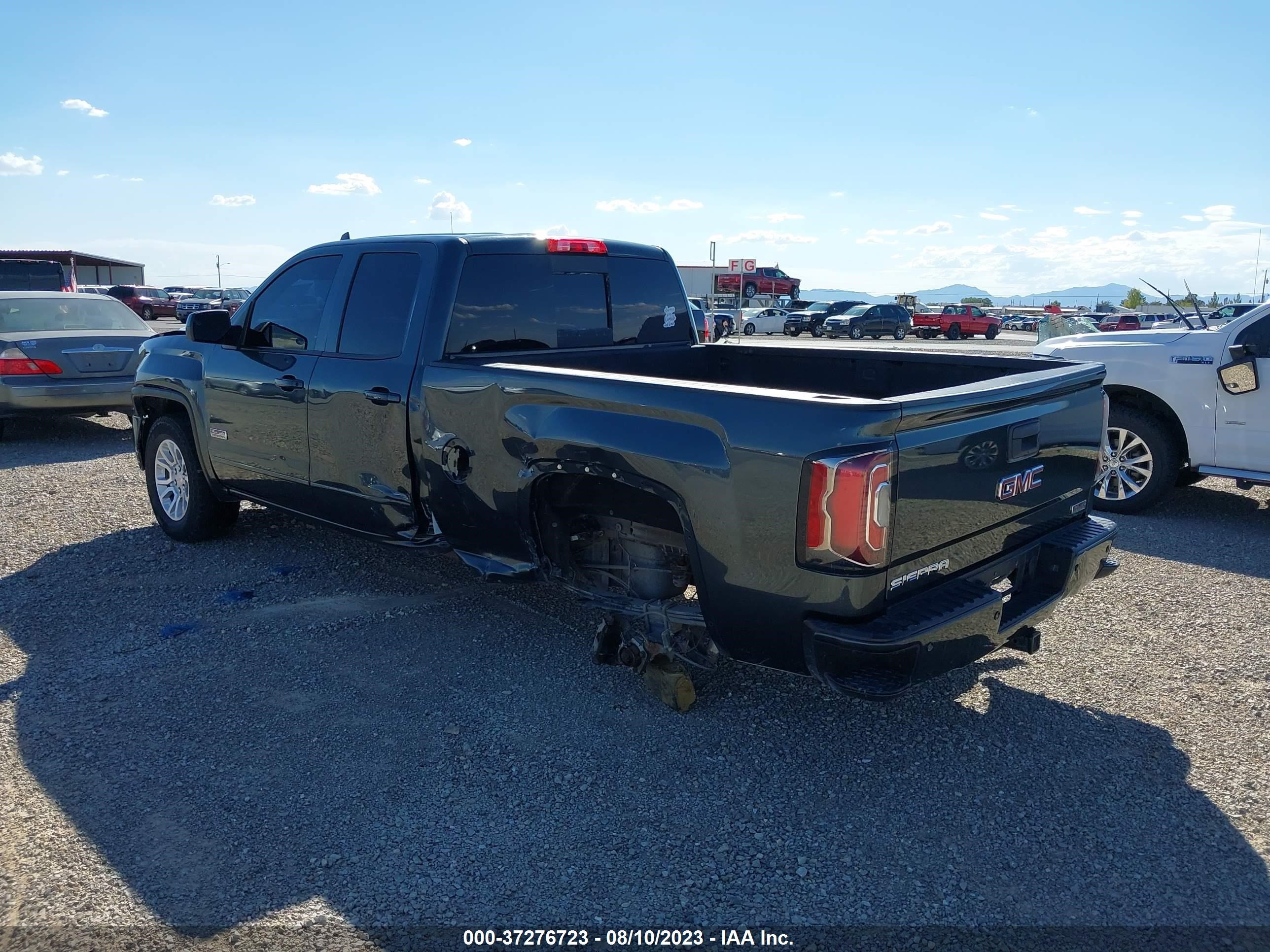 2017 GMC Sierra 1500 Slt vin: 1GTV2NEC7HZ267899