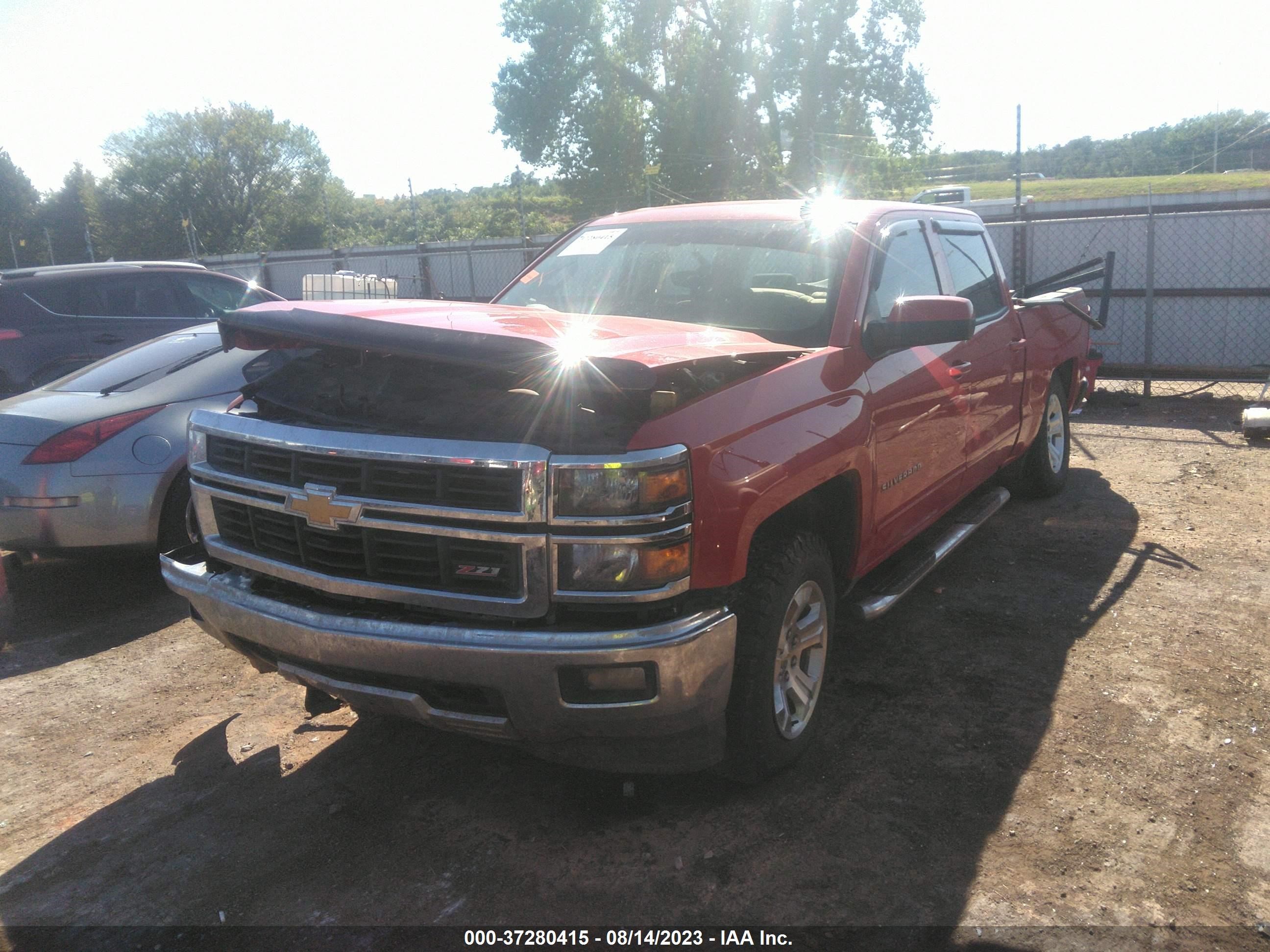 2015 Chevrolet Silverado 1500 2Lt vin: 3GCUKRECXFG137583