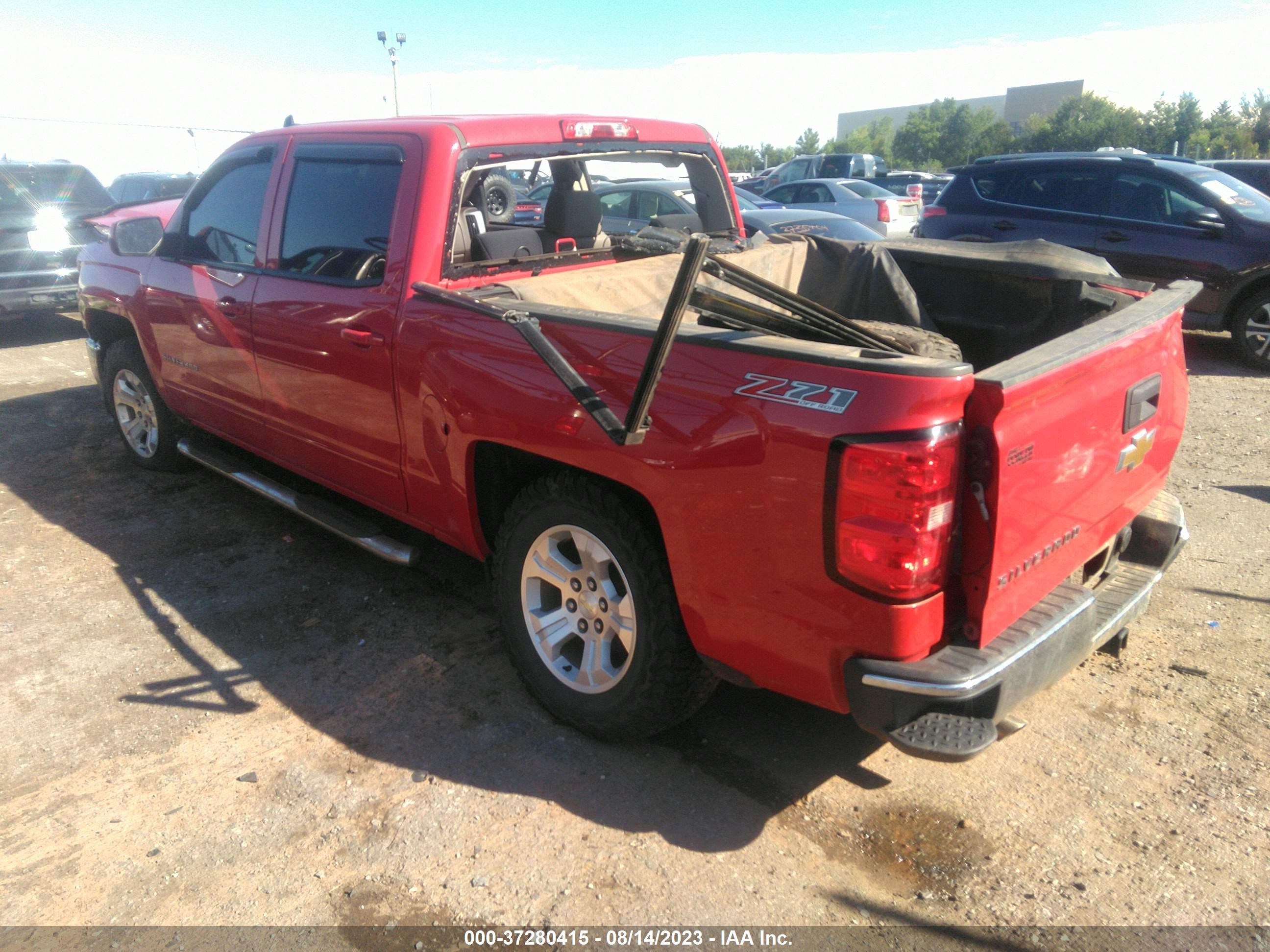 2015 Chevrolet Silverado 1500 2Lt vin: 3GCUKRECXFG137583