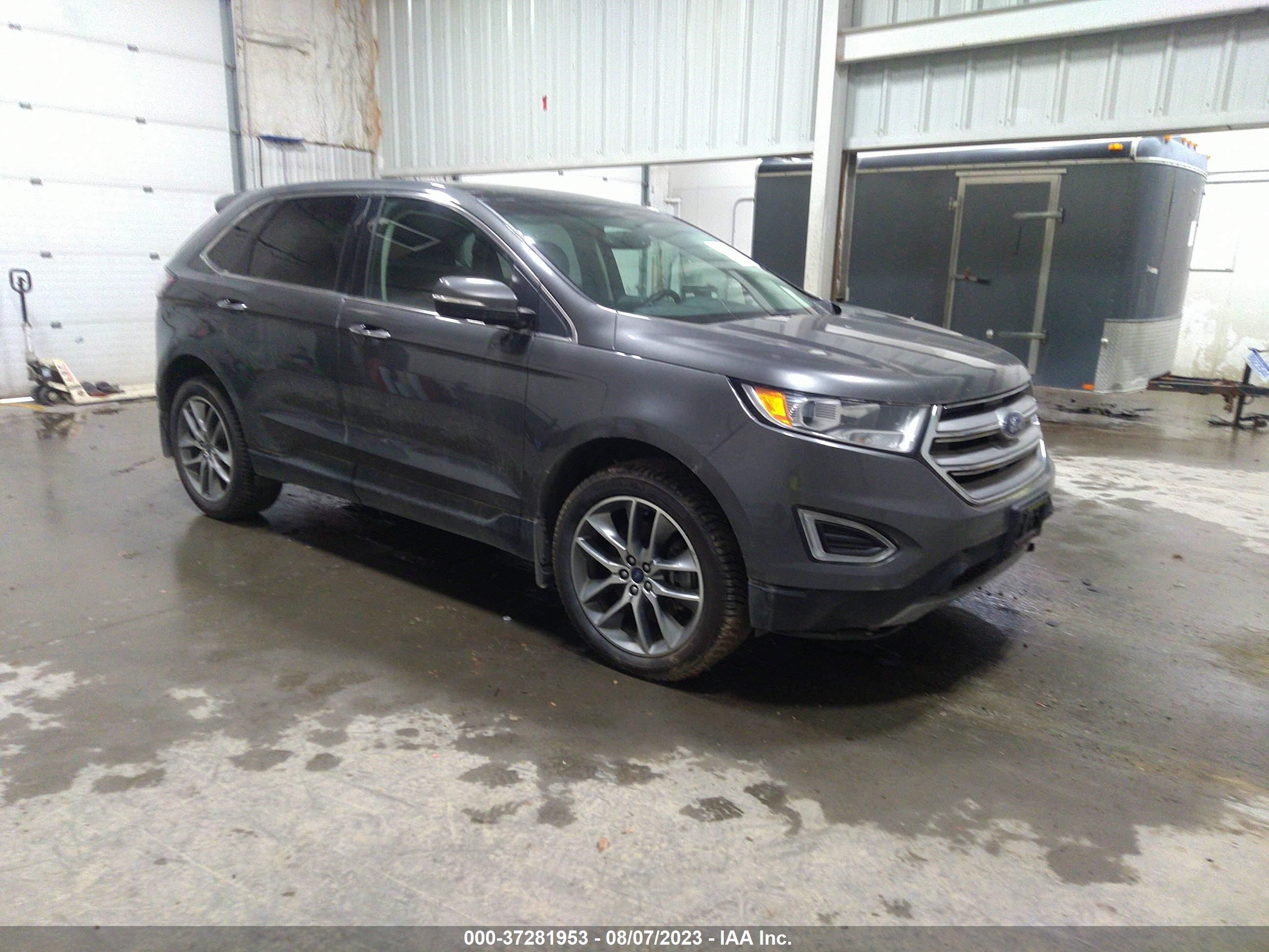 2016 Ford Edge Titanium vin: 2FMPK4K94GBC59882