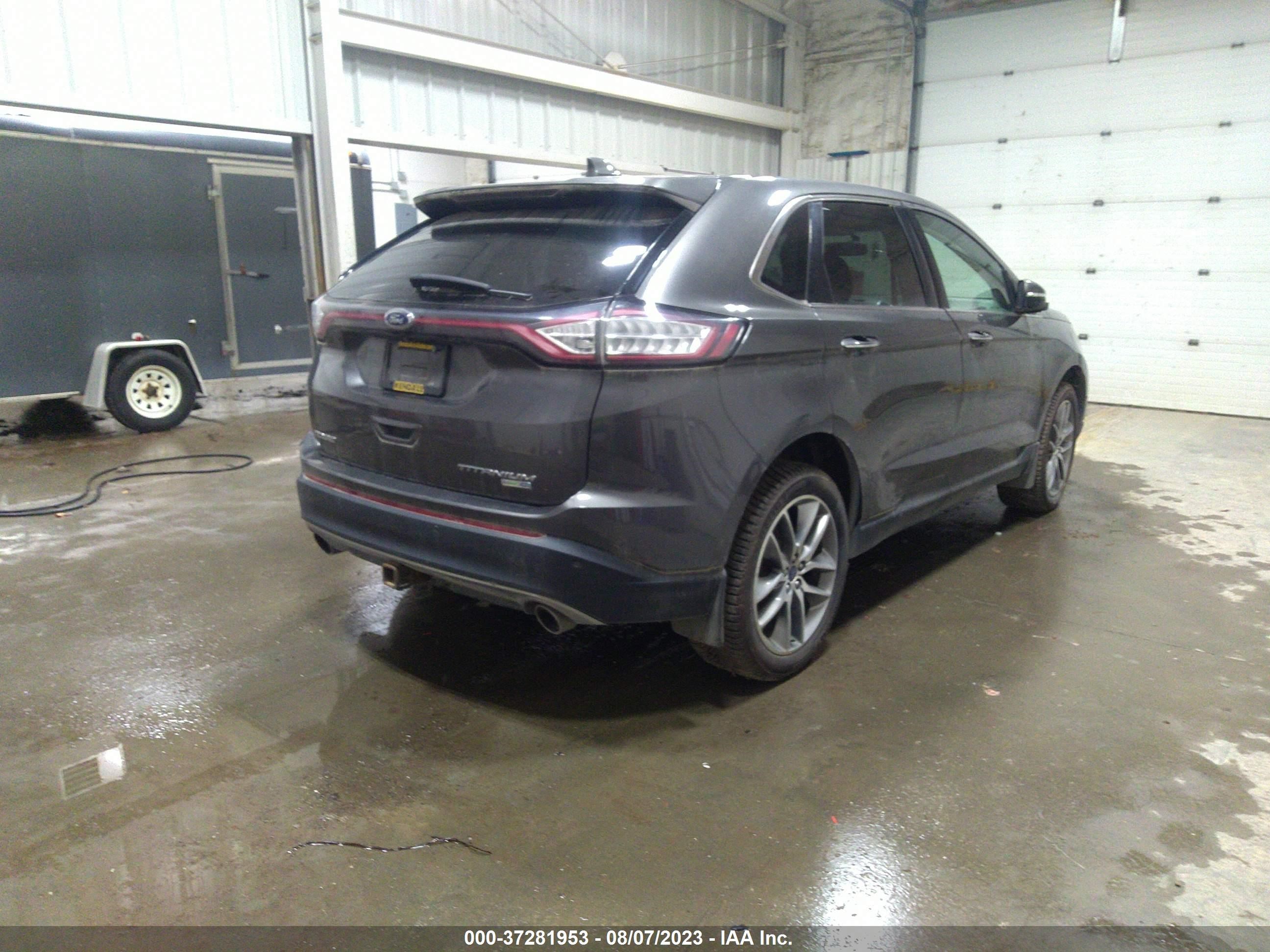 2016 Ford Edge Titanium vin: 2FMPK4K94GBC59882