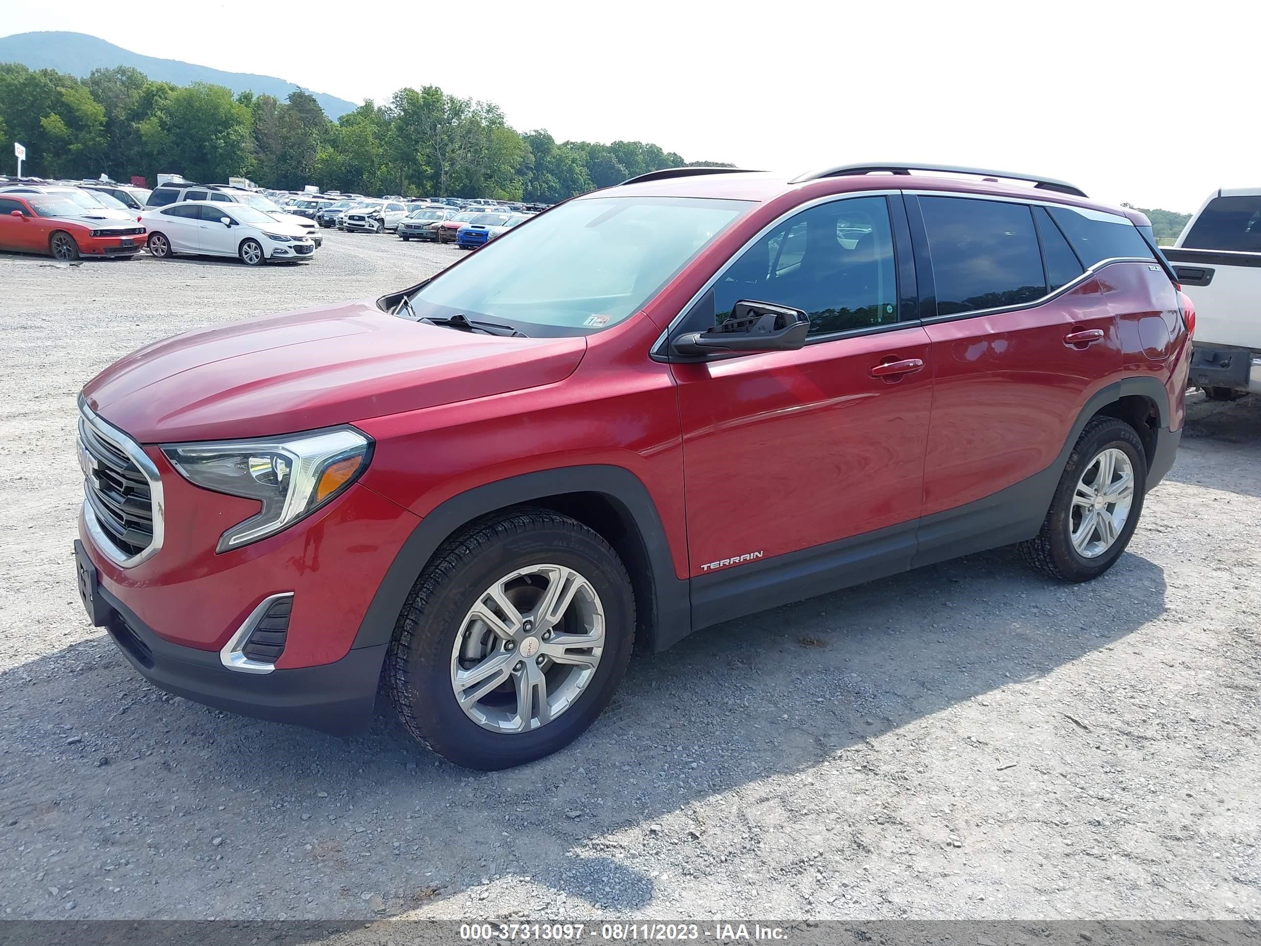 2018 GMC Terrain Sle vin: 3GKALMEV6JL408115