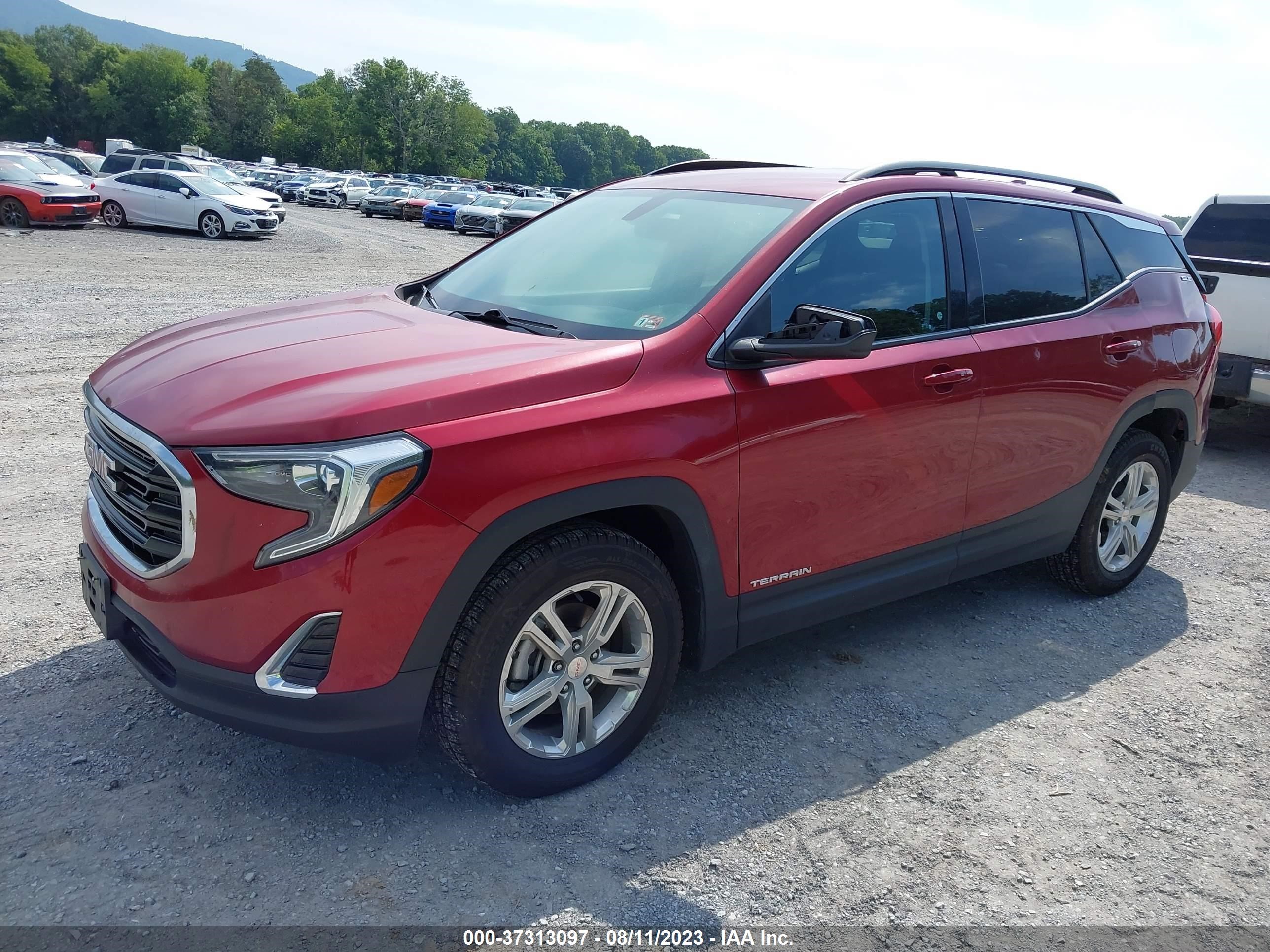 2018 GMC Terrain Sle vin: 3GKALMEV6JL408115