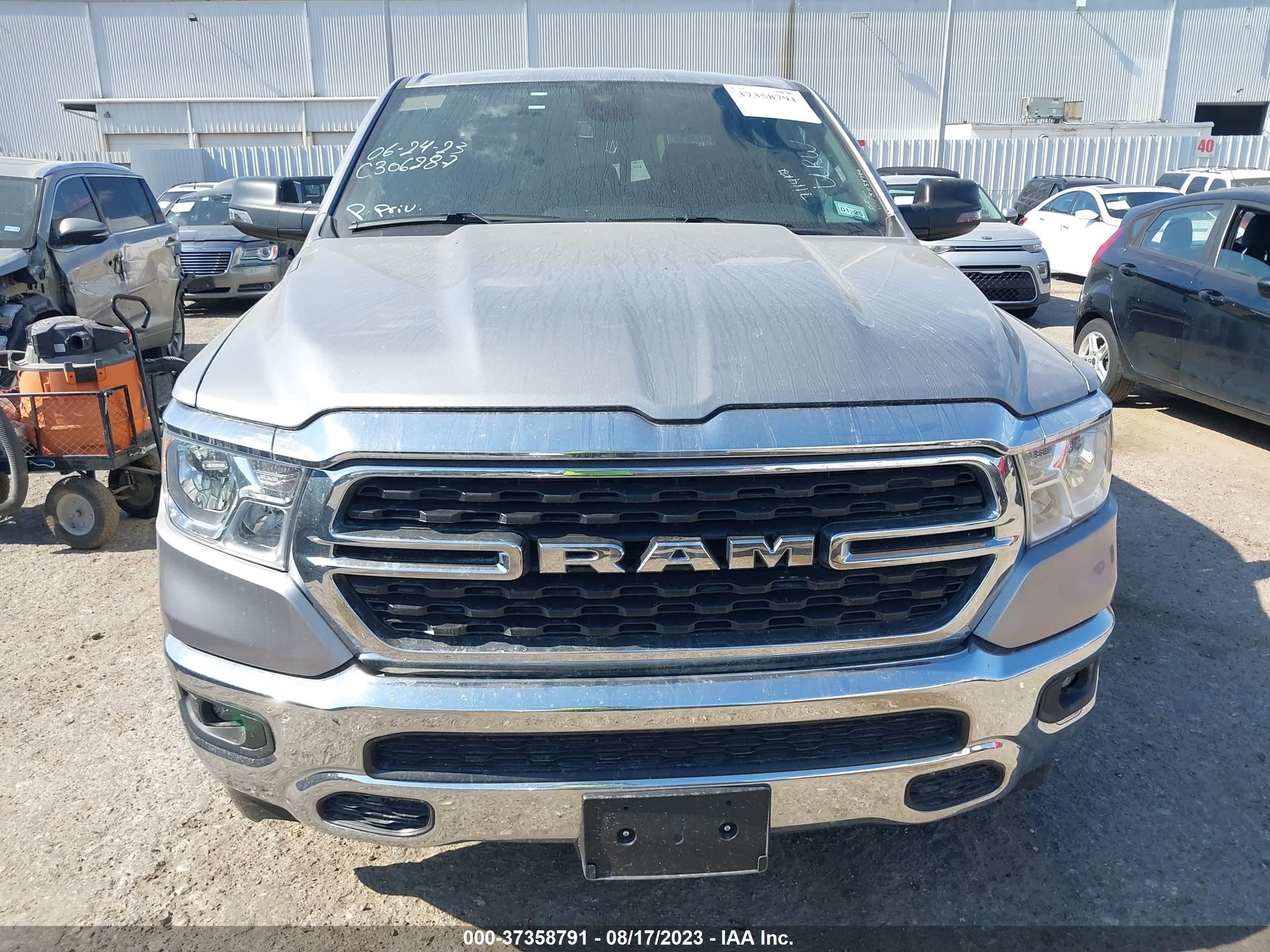 2023 Ram 1500 Big Horn 4X2 5'7" Box vin: 1C6RREFT5PN534532