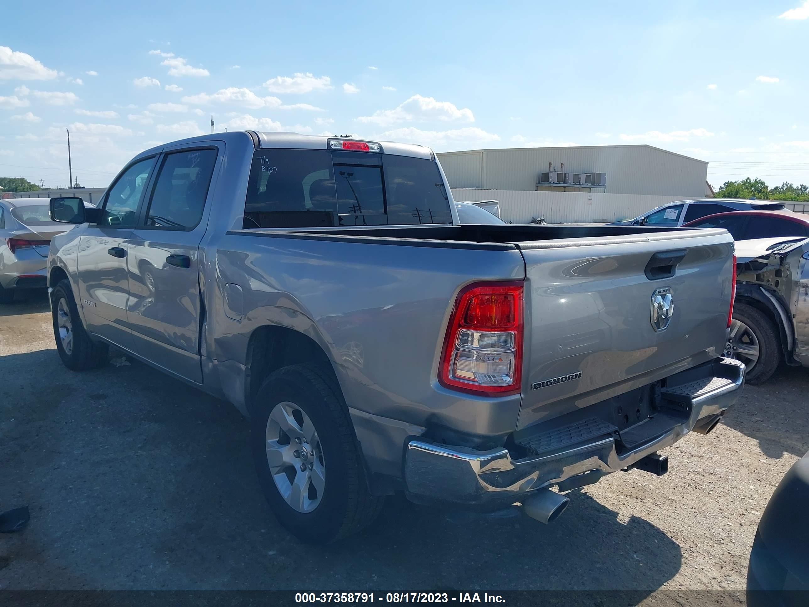 2023 Ram 1500 Big Horn 4X2 5'7" Box vin: 1C6RREFT5PN534532