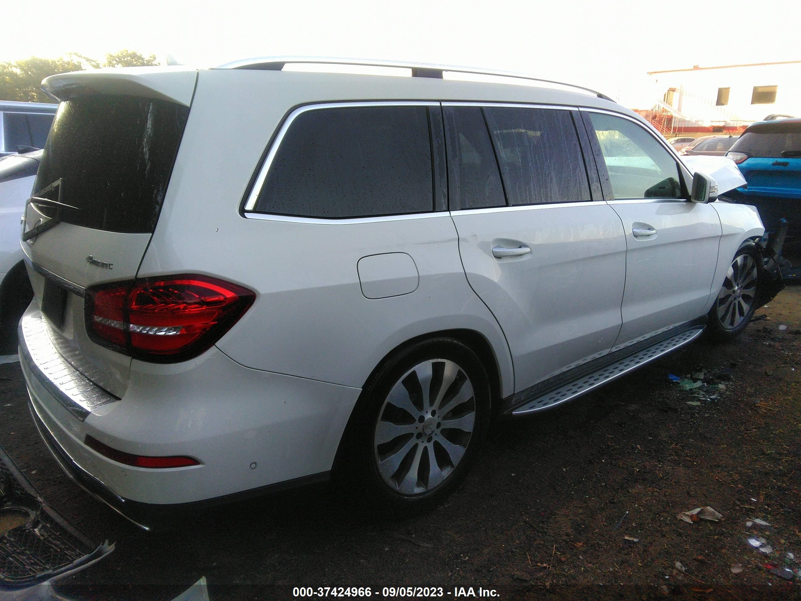 2017 Mercedes-Benz Gls 450 vin: 4JGDF6EE5HA890407