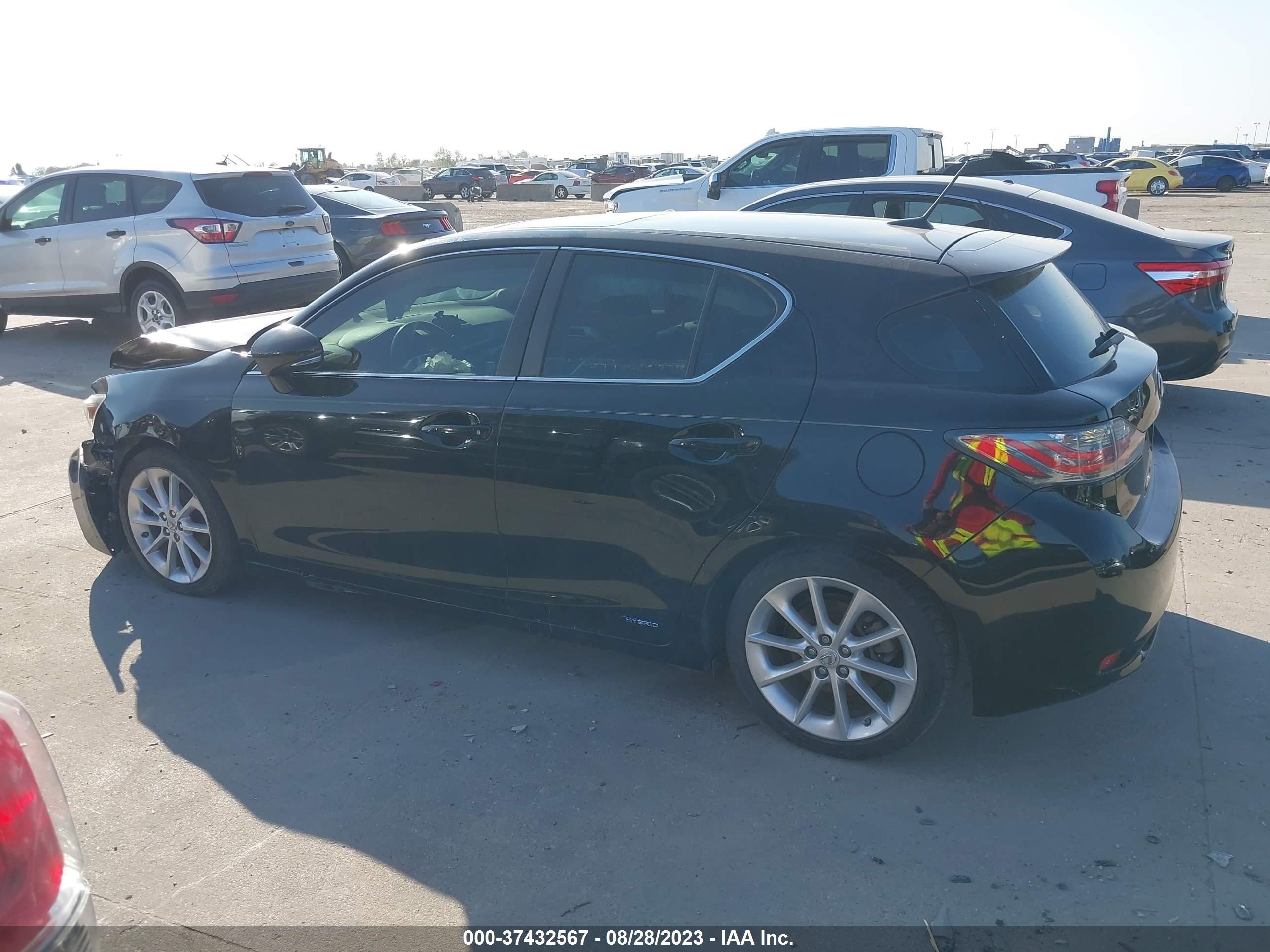 2012 Lexus Ct 200H Premium vin: JTHKD5BH3C2107211