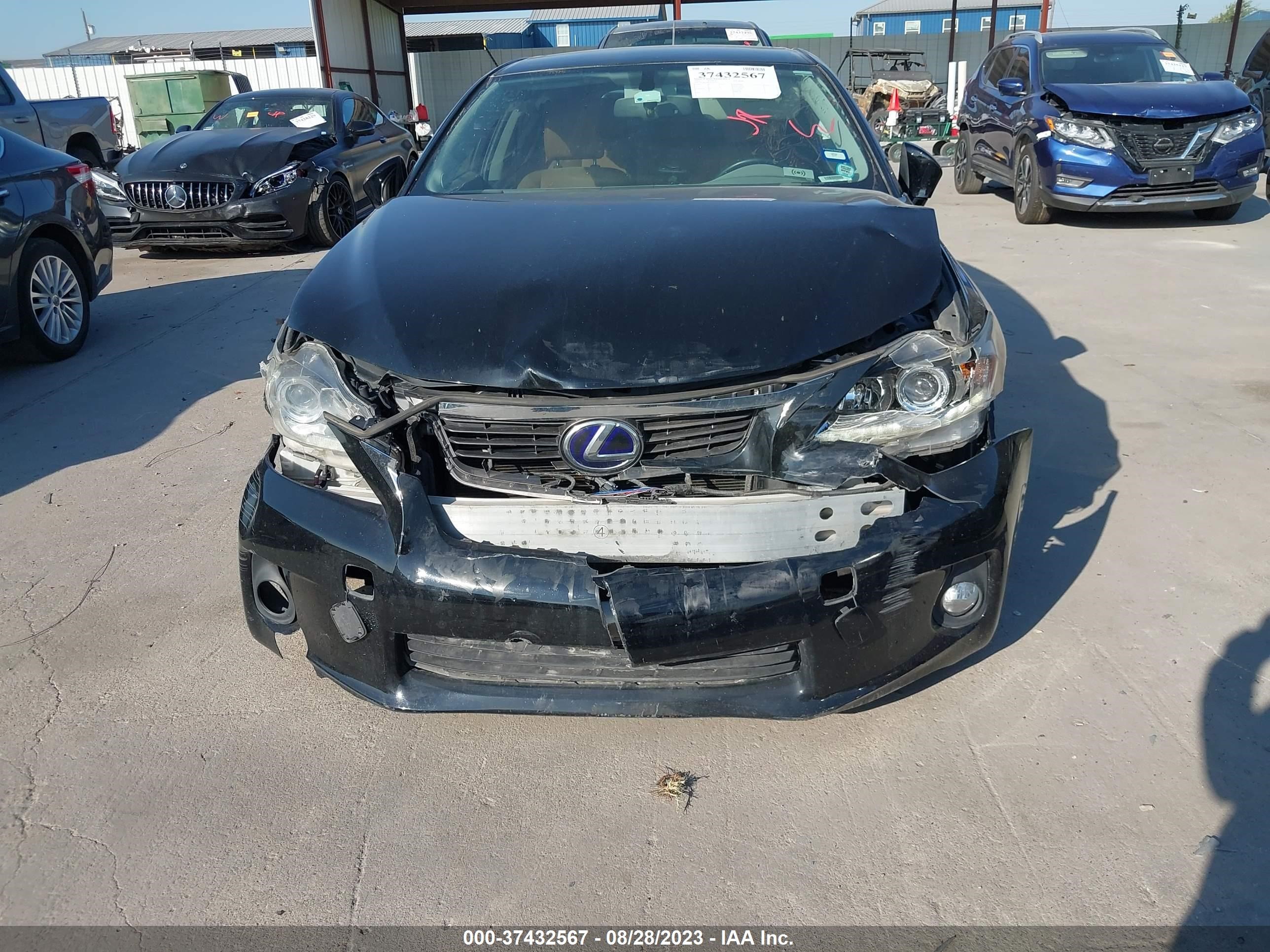 2012 Lexus Ct 200H Premium vin: JTHKD5BH3C2107211