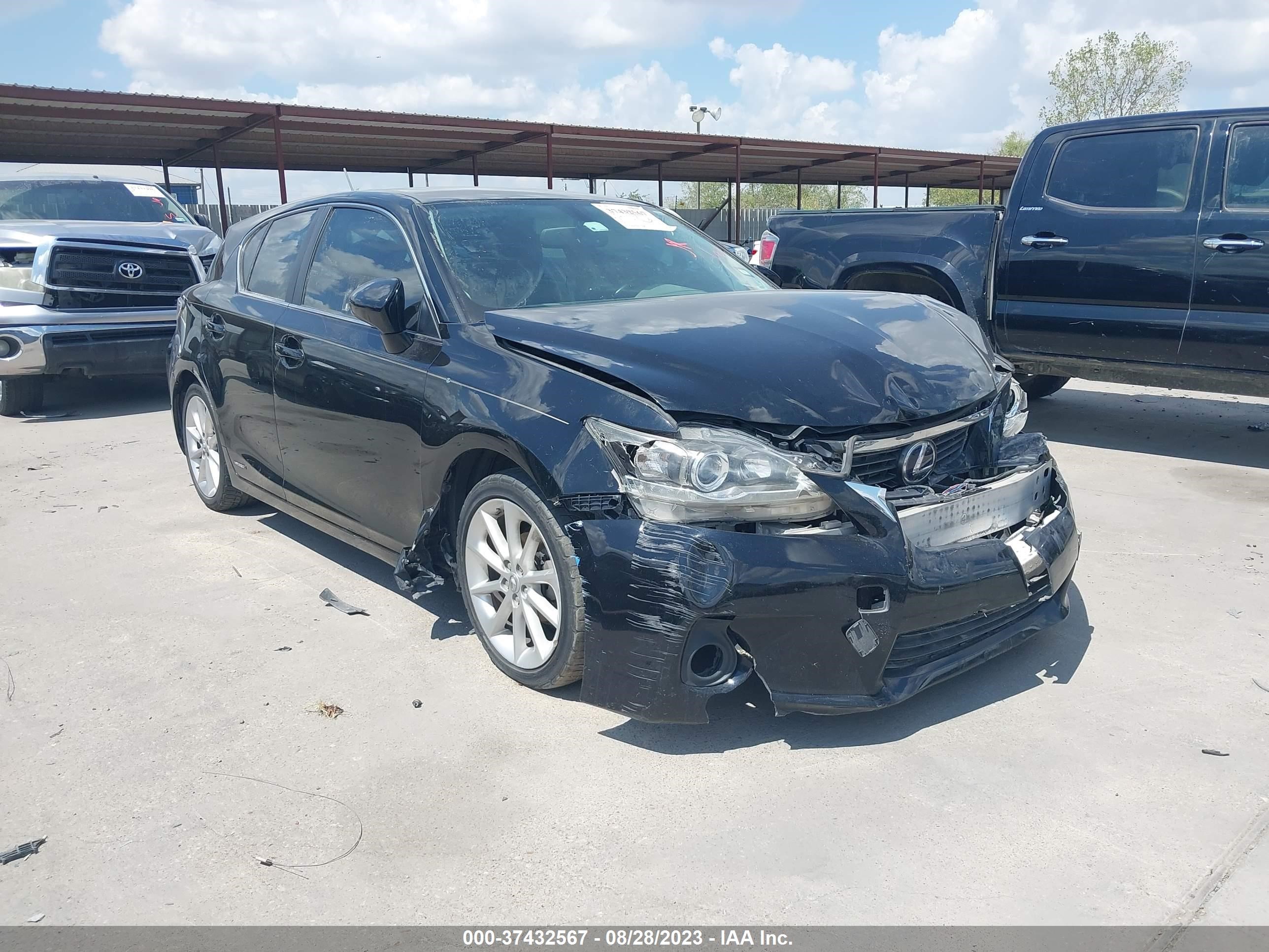 2012 Lexus Ct 200H Premium vin: JTHKD5BH3C2107211