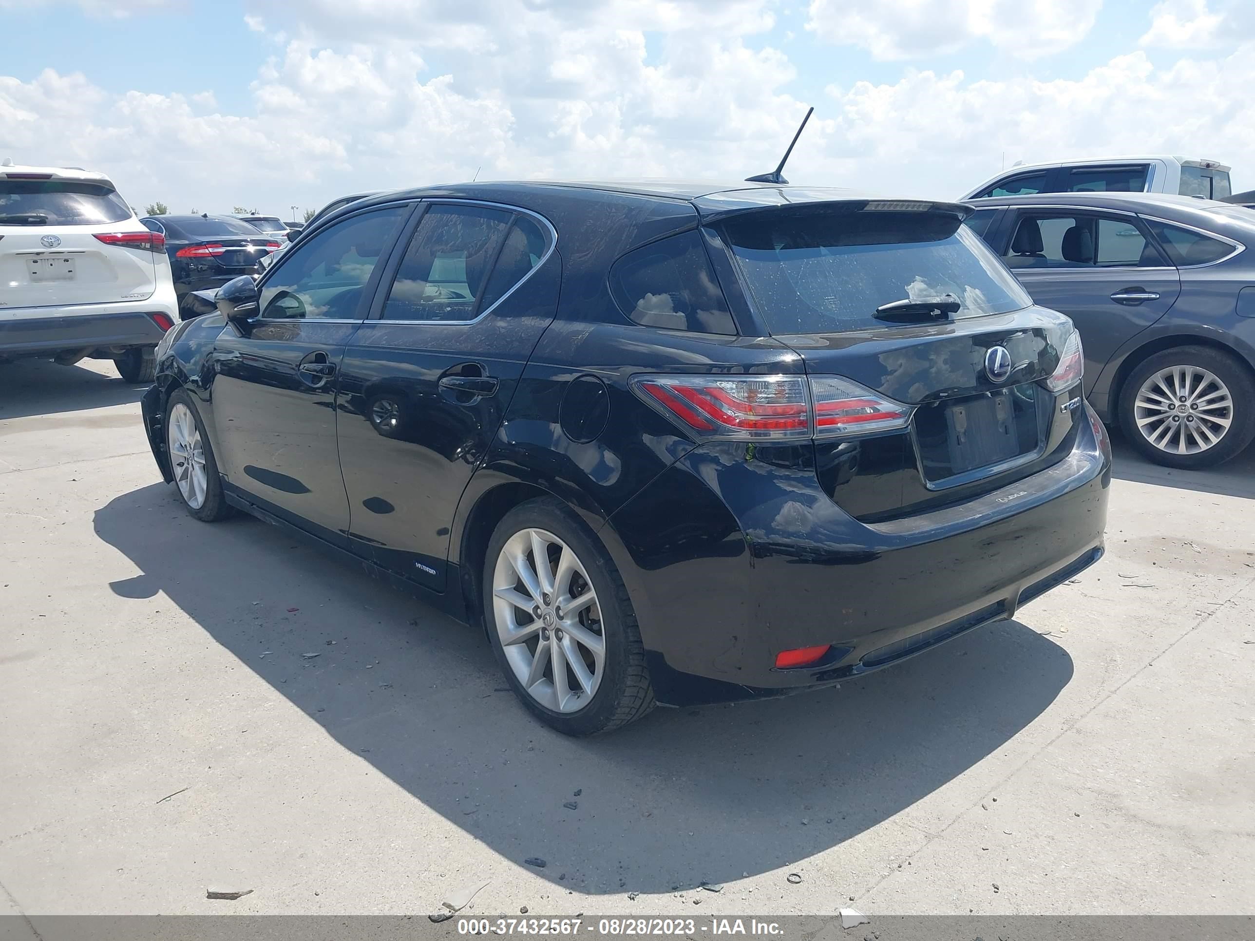 2012 Lexus Ct 200H Premium vin: JTHKD5BH3C2107211