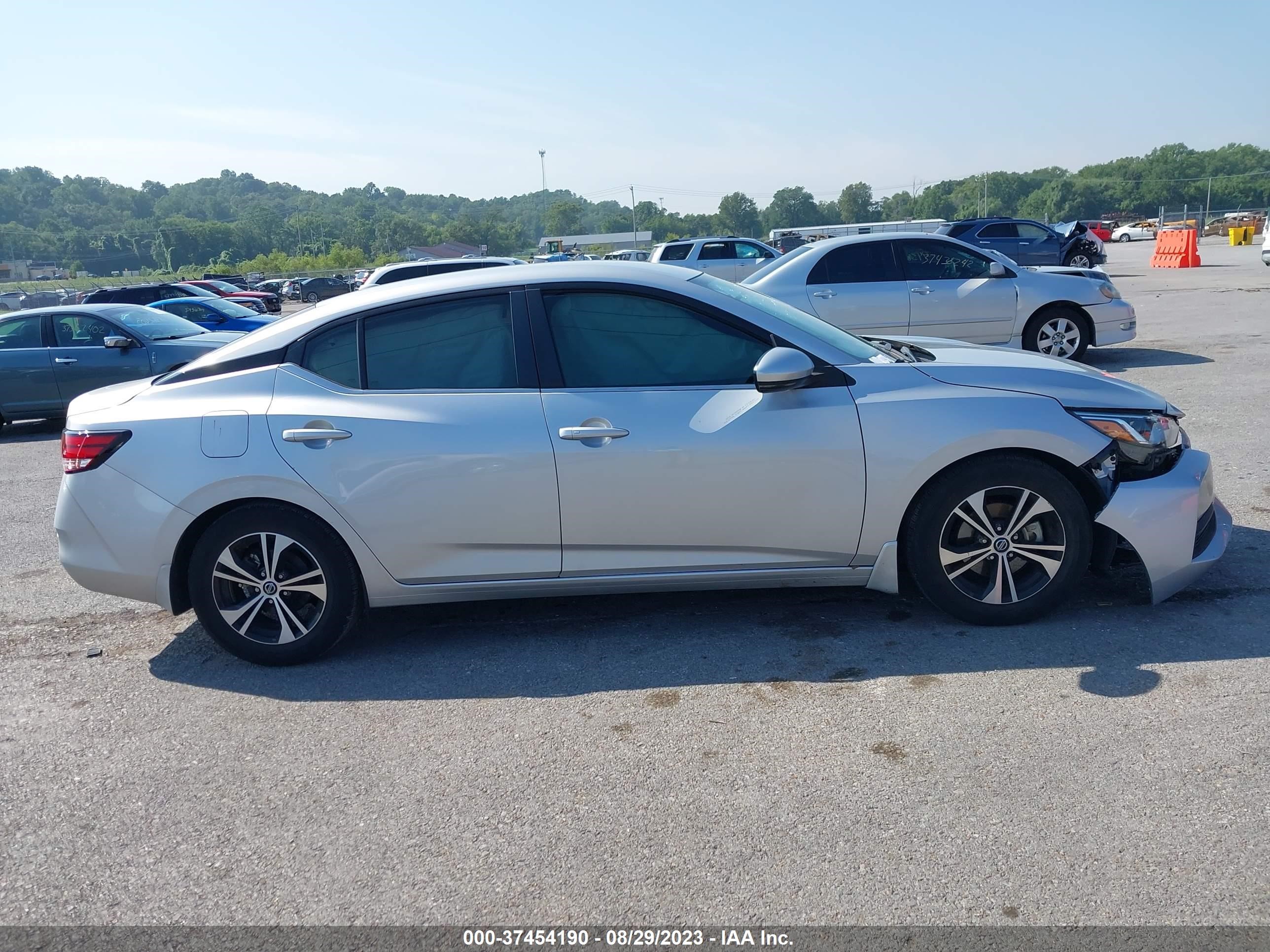 2020 Nissan Sentra Sv Xtronic Cvt vin: 3N1AB8CV7LY268870