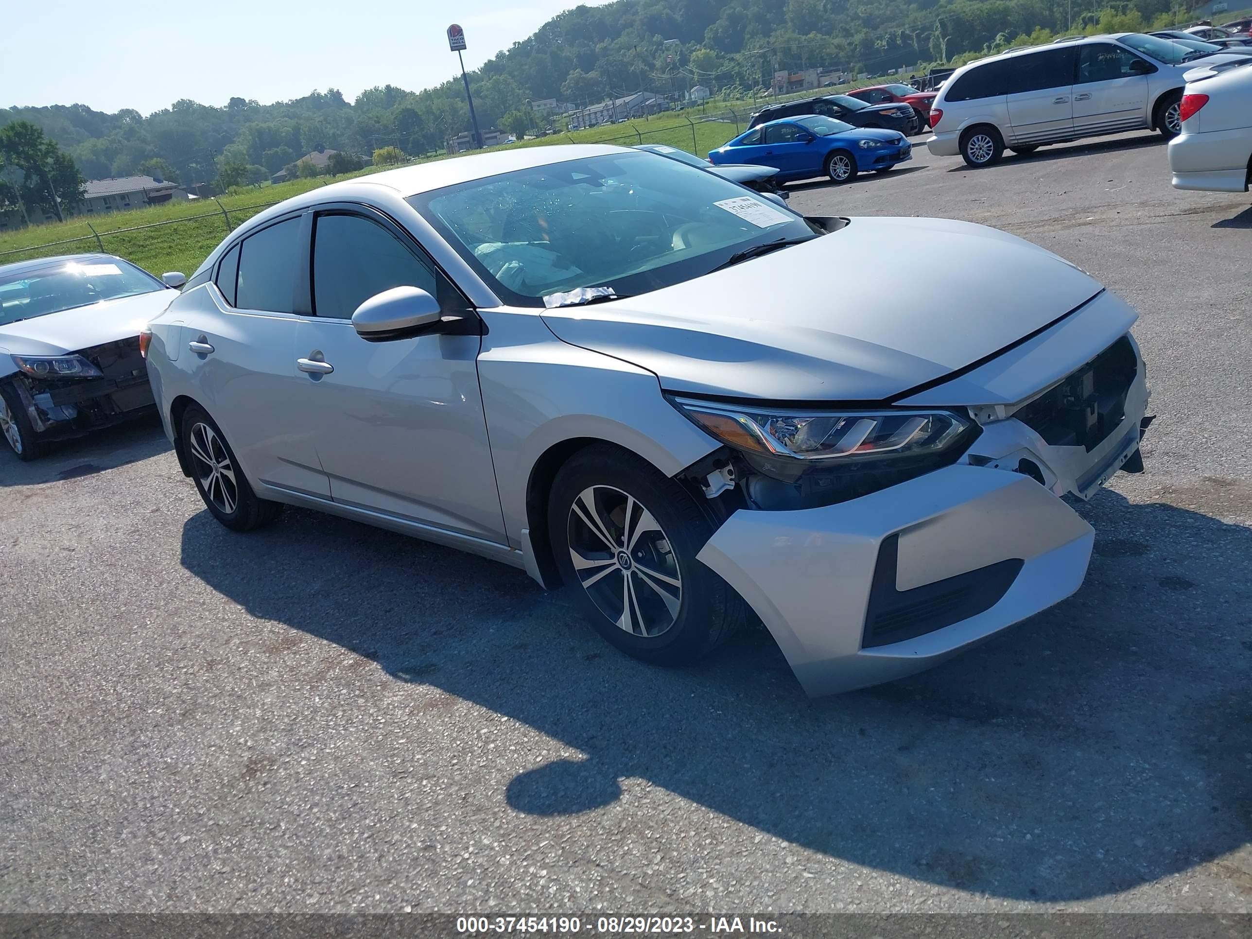 2020 Nissan Sentra Sv Xtronic Cvt vin: 3N1AB8CV7LY268870