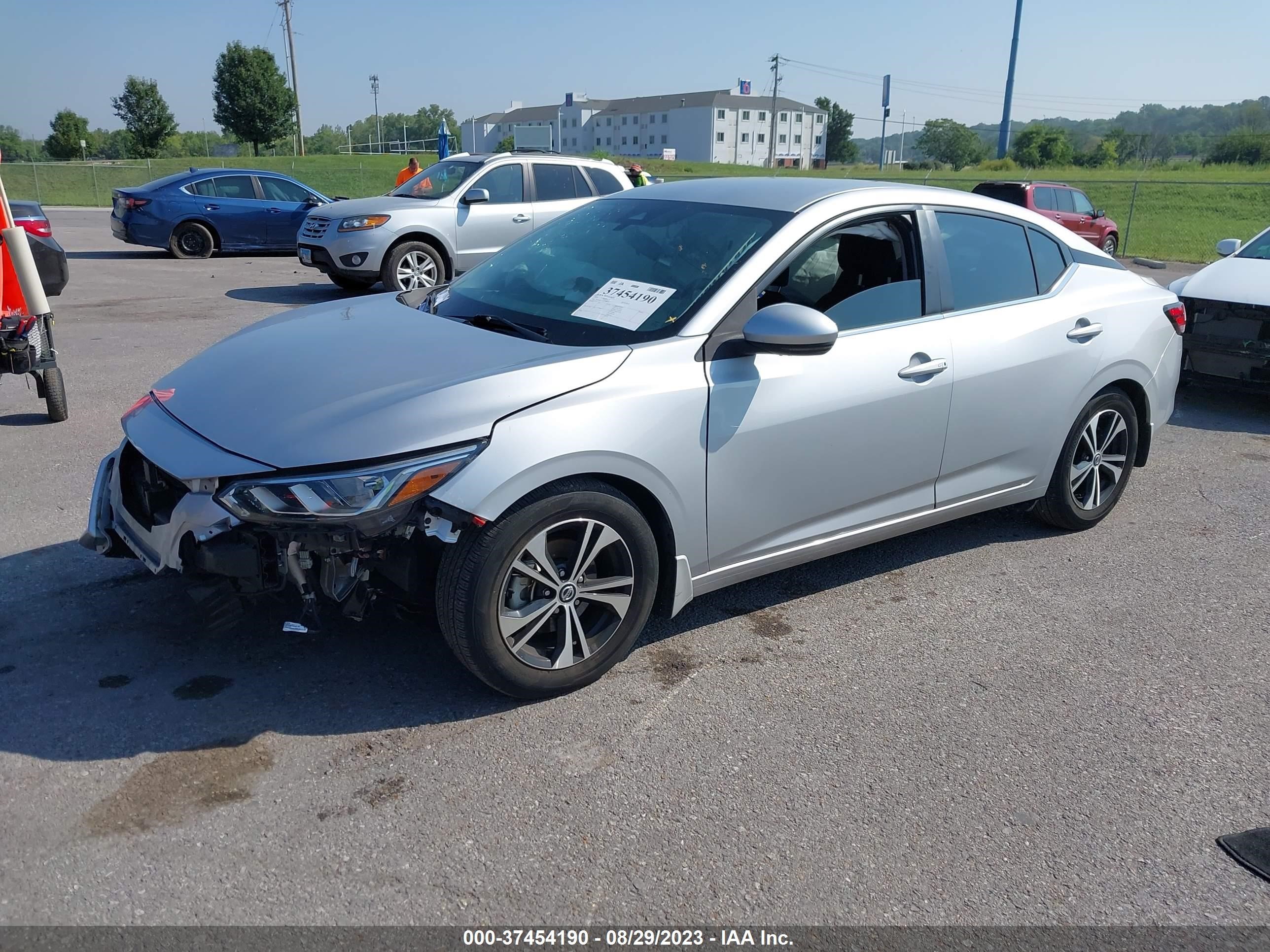 2020 Nissan Sentra Sv Xtronic Cvt vin: 3N1AB8CV7LY268870