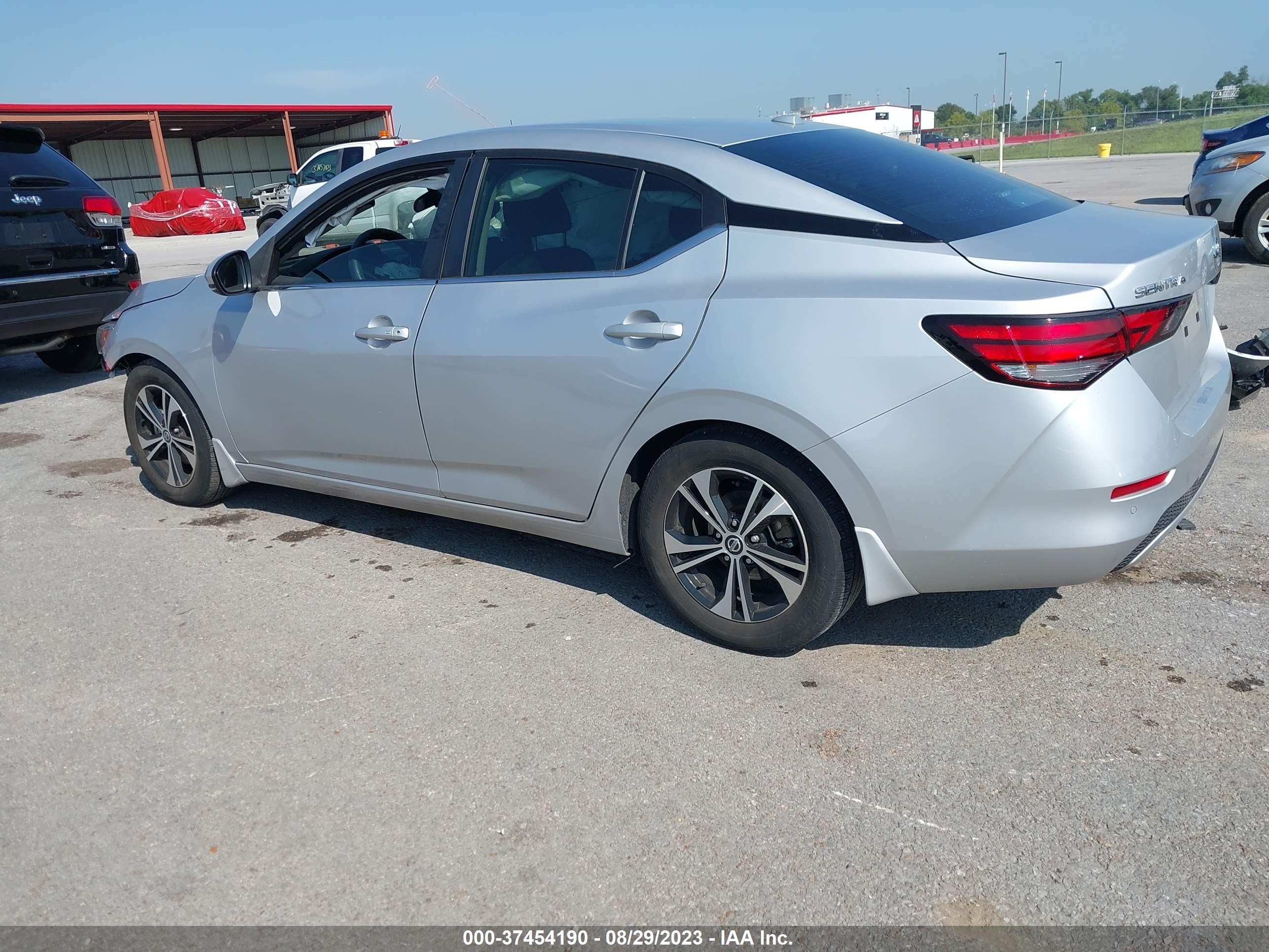 2020 Nissan Sentra Sv Xtronic Cvt vin: 3N1AB8CV7LY268870