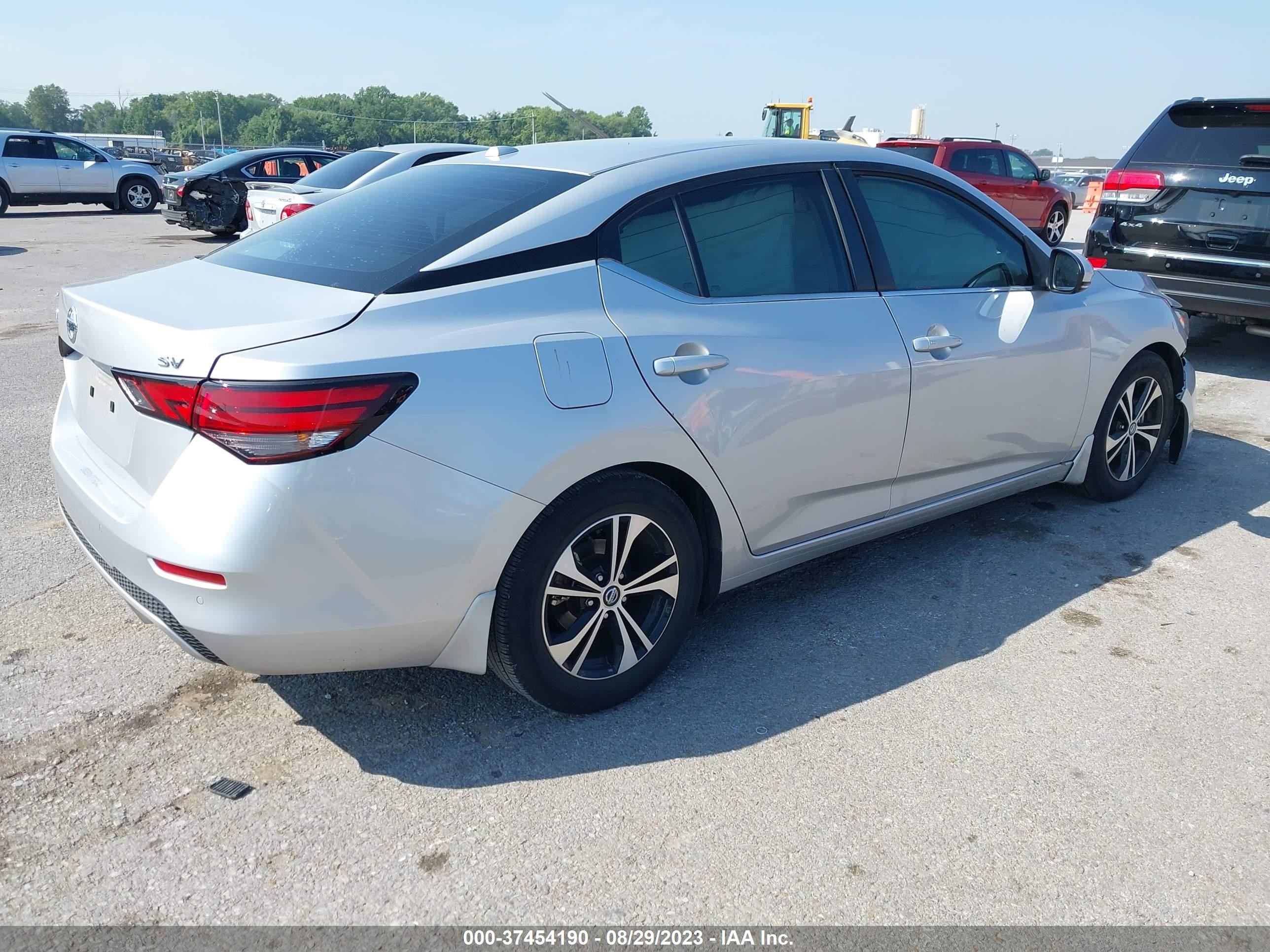 2020 Nissan Sentra Sv Xtronic Cvt vin: 3N1AB8CV7LY268870