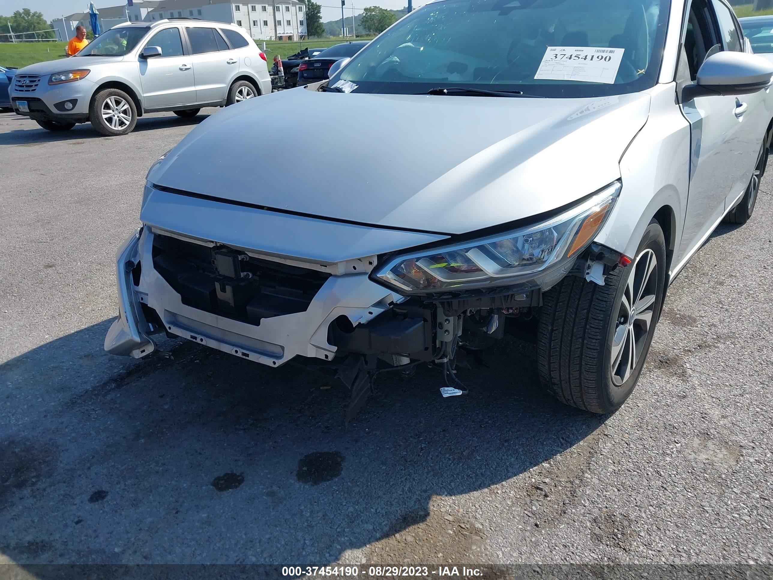 2020 Nissan Sentra Sv Xtronic Cvt vin: 3N1AB8CV7LY268870